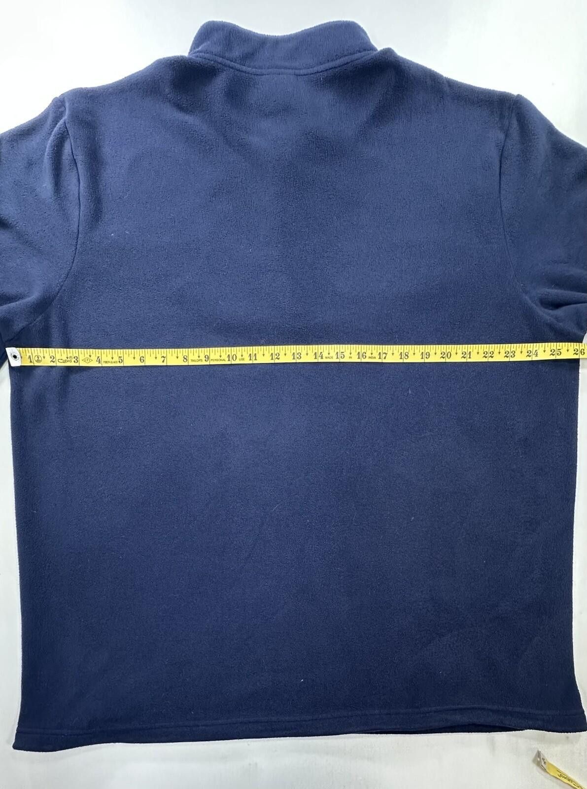 Under Armour Under Armour 1/4 Zip LS Fleece Pullover Blue Mens 2XL Size US XXL / EU 58 / 5 - 4 Thumbnail