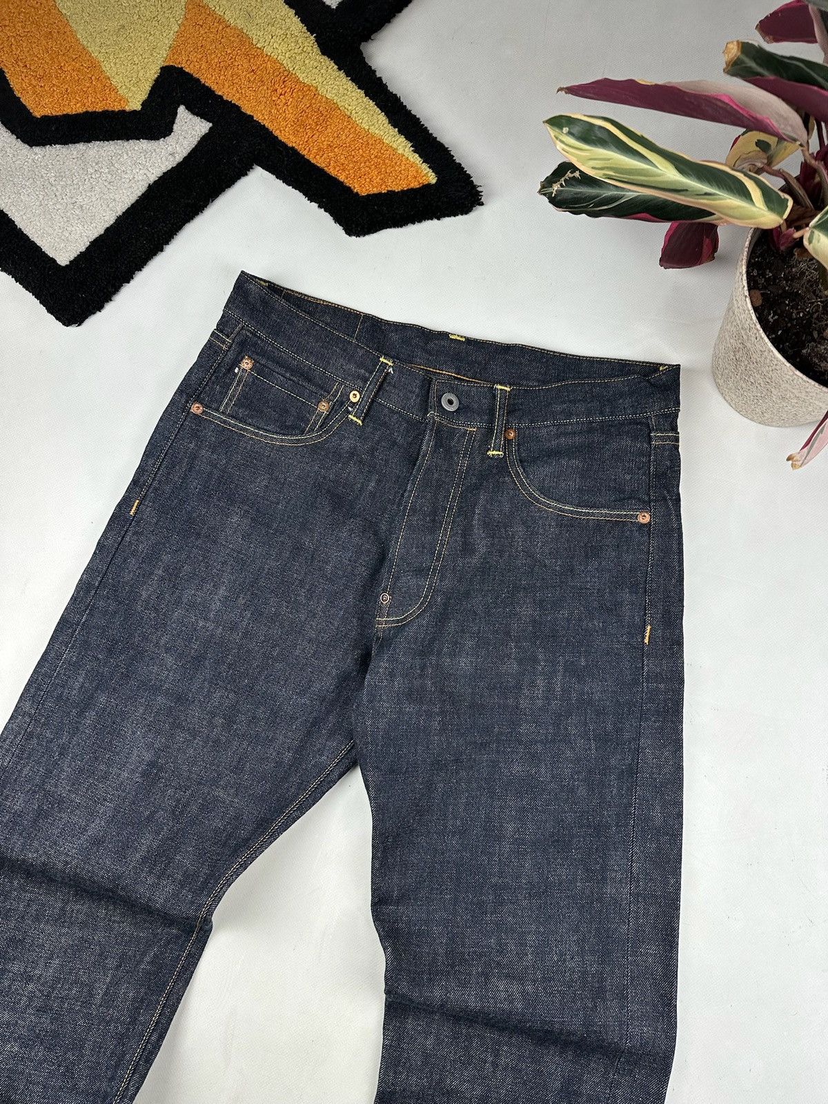 Japanese Brand Red Tornado Bronson Mfg. Blue Selvedge 33x32 Jeans Size US 33 - 6 Thumbnail
