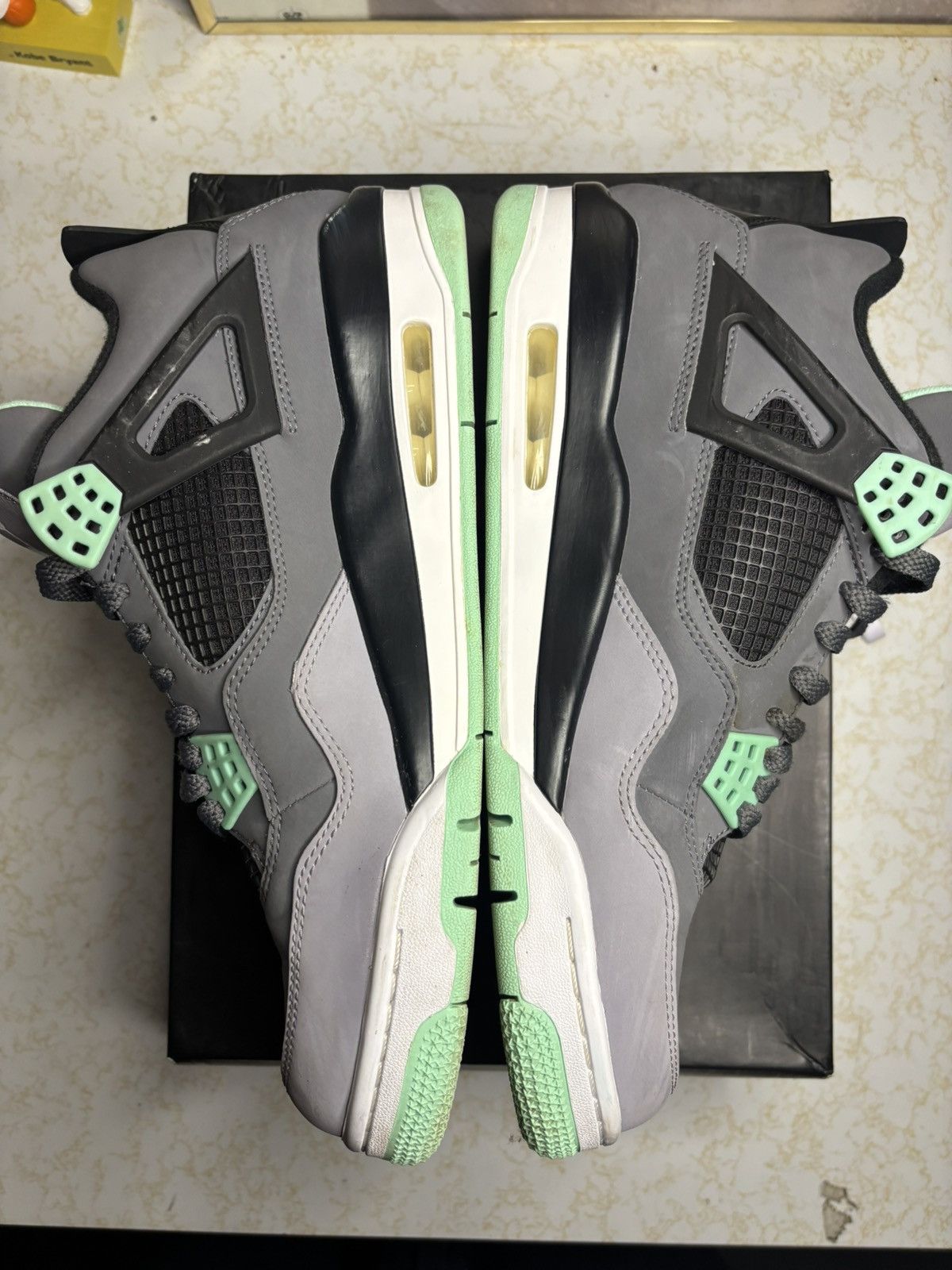 Jordan Brand Jordan Retro 4 ‘green glow’ Size US 10.5 / EU 43-44 - 3 Thumbnail
