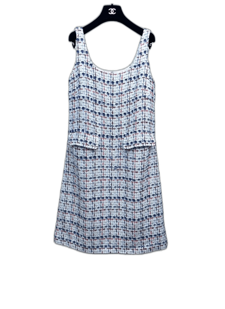 Chanel Chanel Sleeveless Dress with Double Pockets Size US 38 / EU 54 - 1 Thumbnail