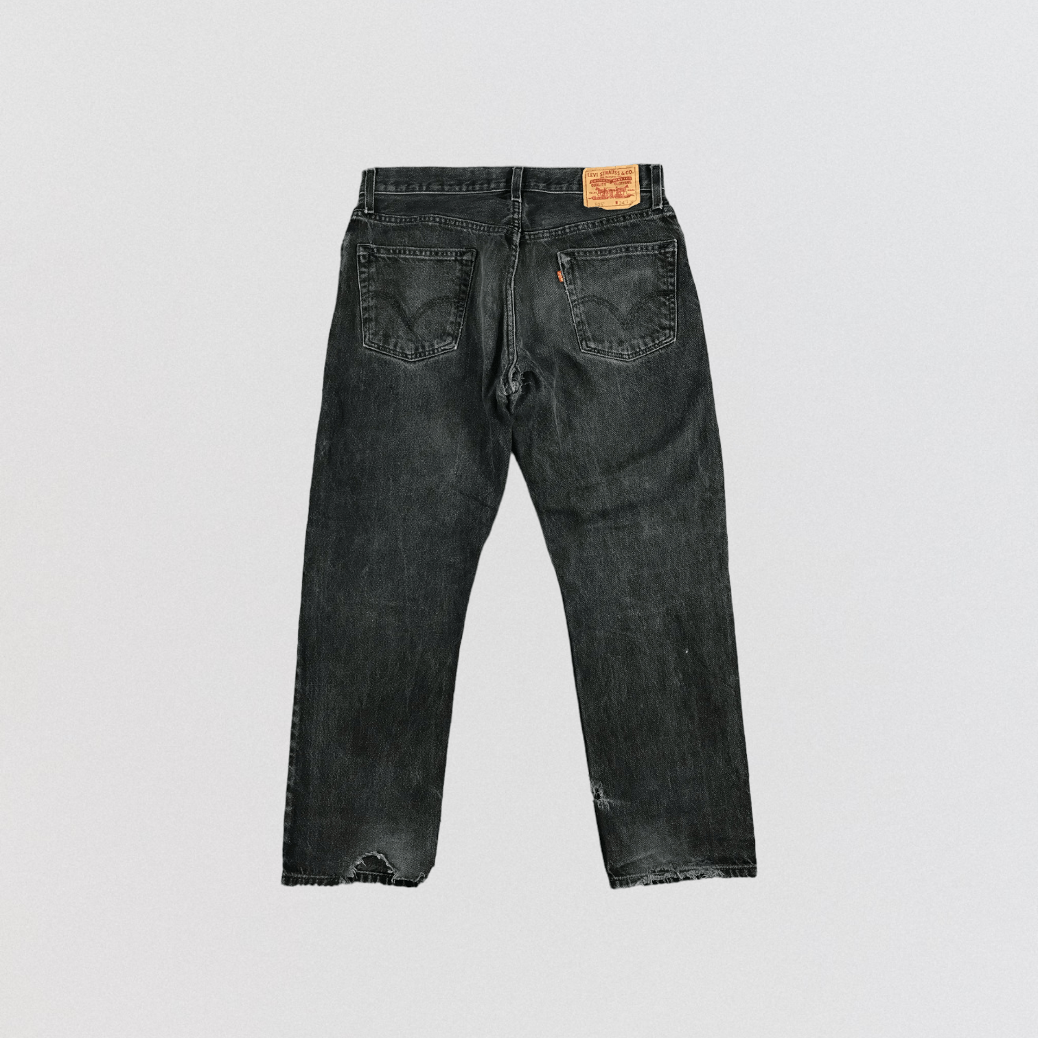 Levi's × Vintage Vintage Levis 505 Earth Tone Jeans-JM2506 Size US 35 - 2 Thumbnail