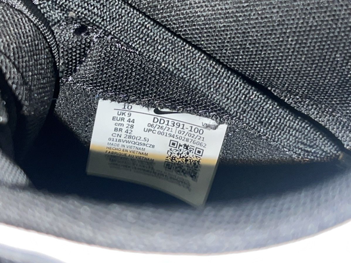 Nike Dunk Low ‘Black White’ Size US 10 / EU 43 - 6 Thumbnail