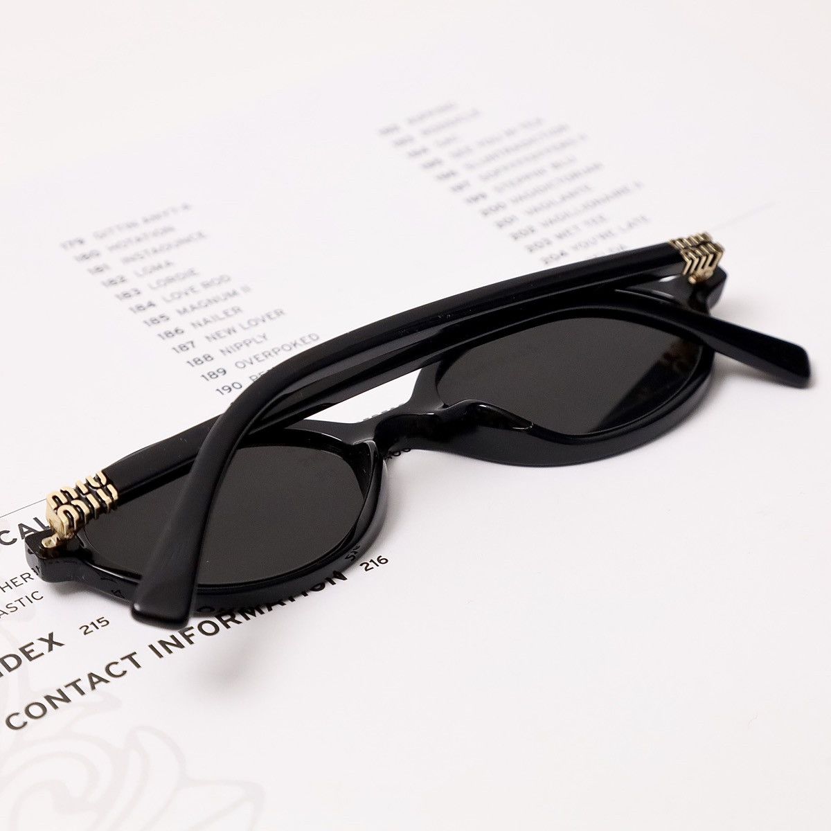 Miu Miu MIU MIU 0MU 04ZS SUNGLASSES Size ONE SIZE - 7 Thumbnail