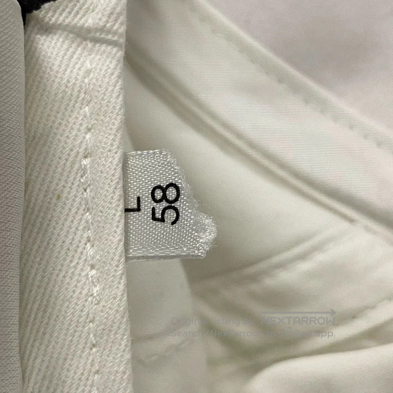 Balenciaga Balenciaga Latest White Embroidered Logo Cap. Size ONE SIZE - 8 Thumbnail