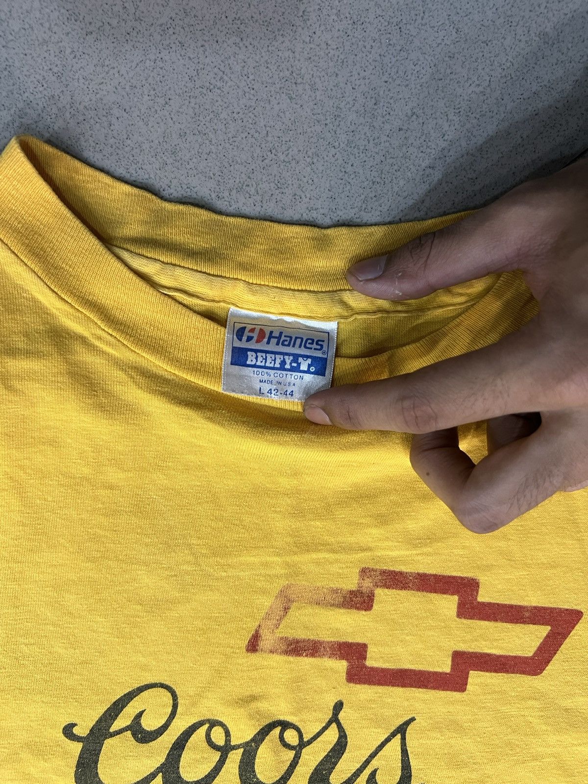 Chevrolet Coors Extra Gold Chevrolet T-shirt Size US M / EU 48-50 / 2 - 3 Thumbnail