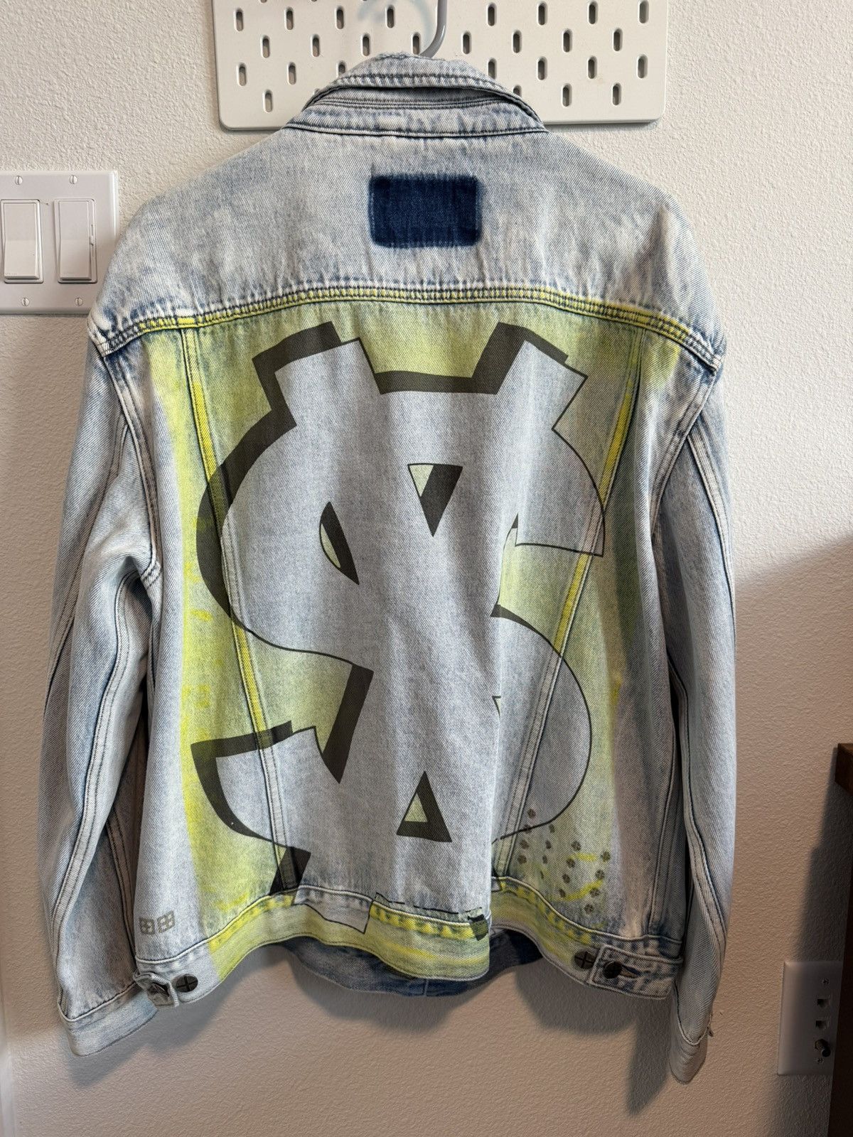 Ksubi Ksubi Denim Jacket “Oh G” in Stoked Neon Size US M / EU 48-50 / 2 - 2 Thumbnail