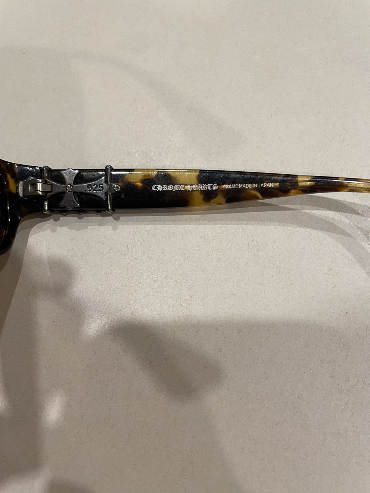 Chrome Hearts Chrome Hearts BELOW ME Sunglasses Silver Cemetery Cross Size ONE SIZE - 8 Thumbnail