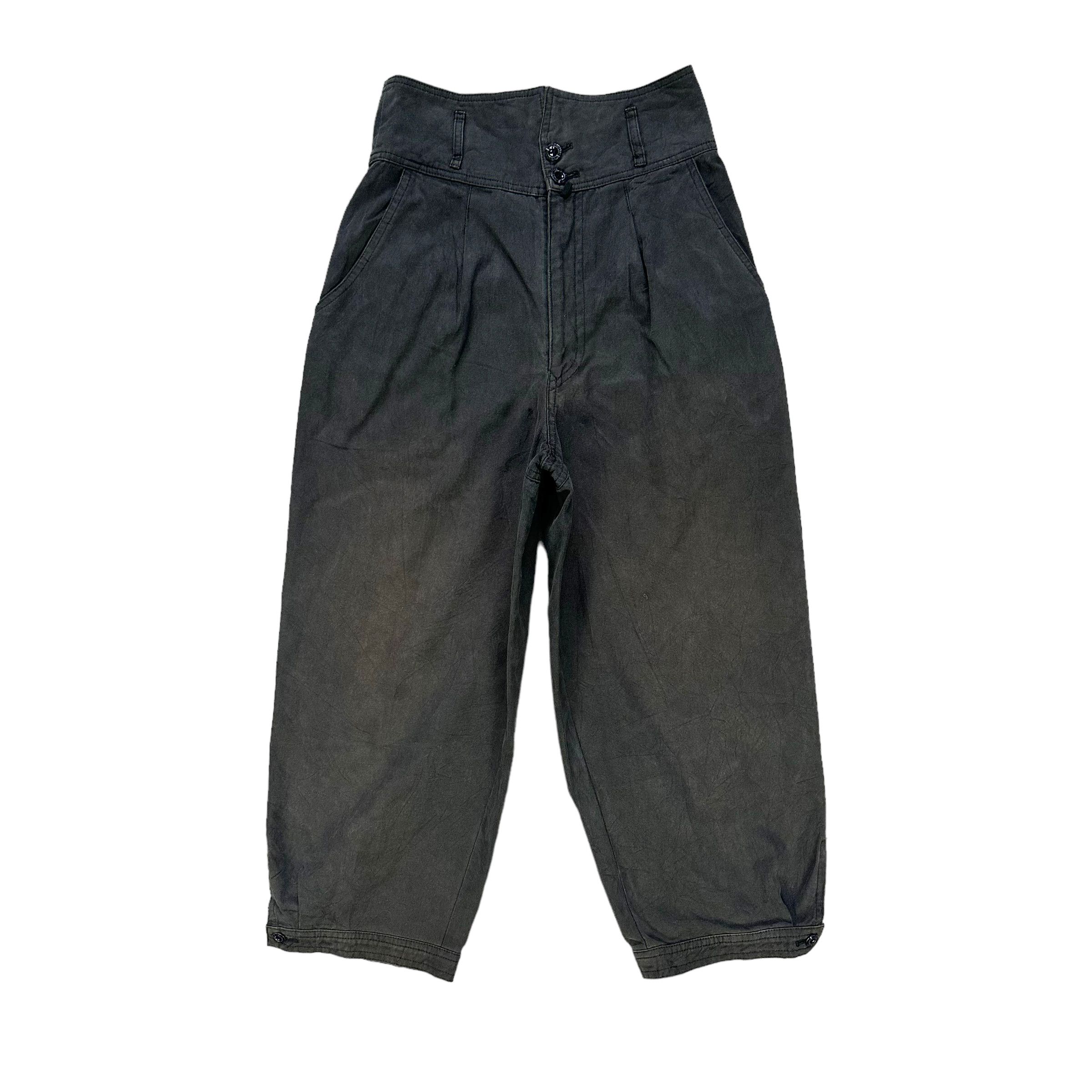 image of Kensho Abe 511 High Waist Quarter Pant W25 8004-71 in Faded Black, Men's (Size 26)