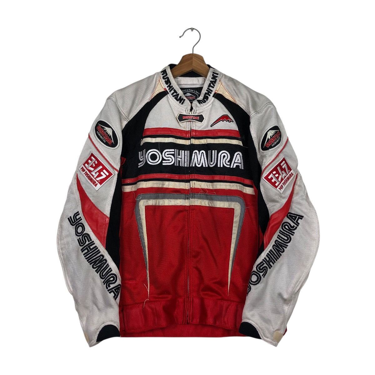 Vintage 📌Vintage Biker Jacket Racing Wear Rider Kushitani Hamamatsu Size US L / EU 52-54 / 3 - 2 Thumbnail