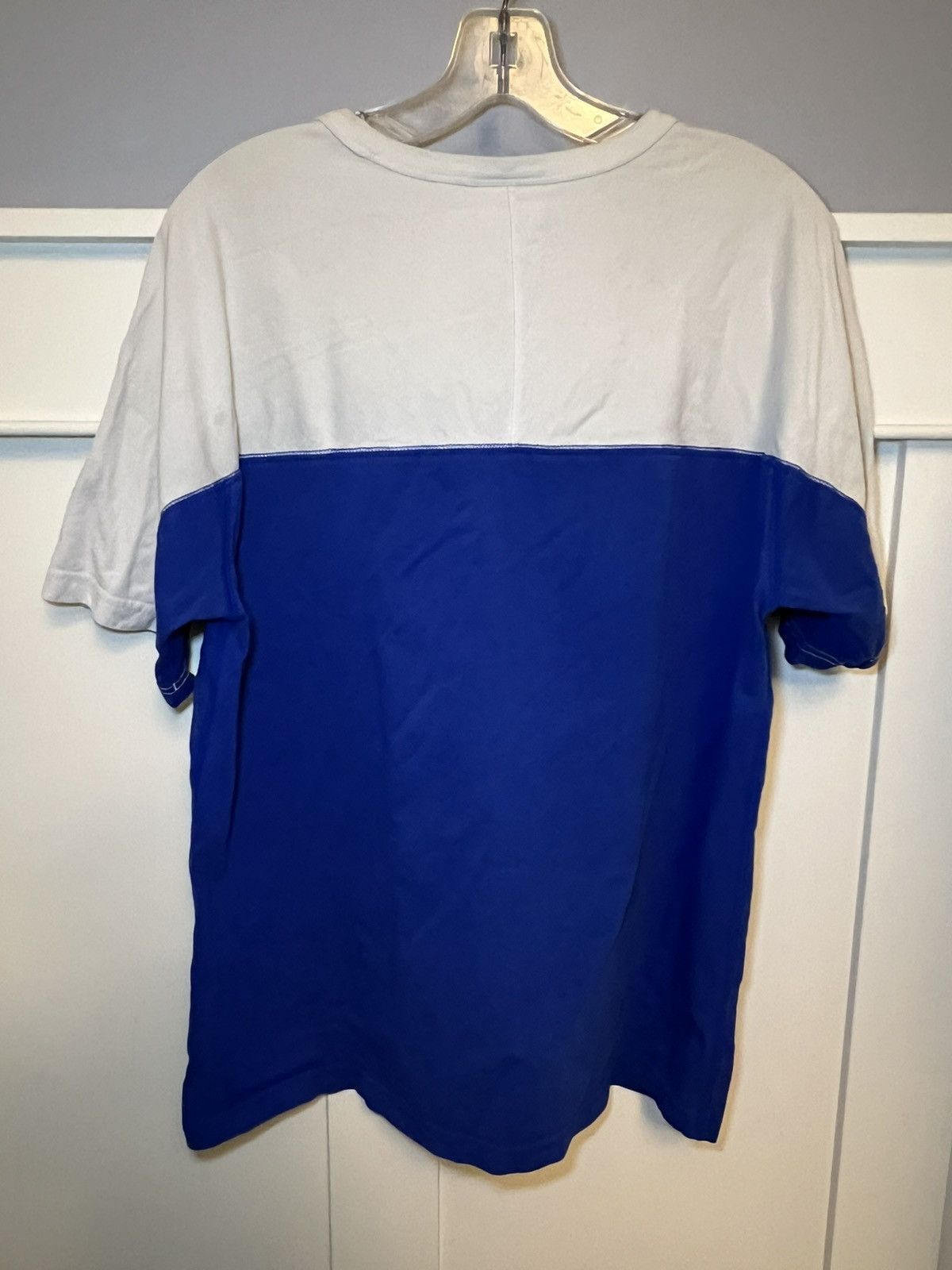 Adidas Vintage Adidas two tone logo t-shirt Size US M / EU 48-50 / 2 - 2 Thumbnail