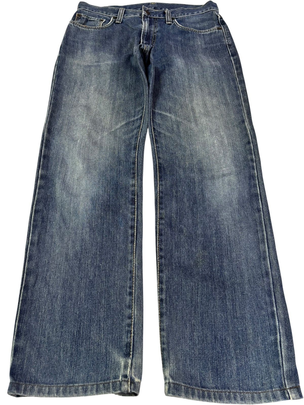 Edwin Vtg Edwin 403 Japan Distressed Jeans Size US 32 / EU 48 - 1 Thumbnail