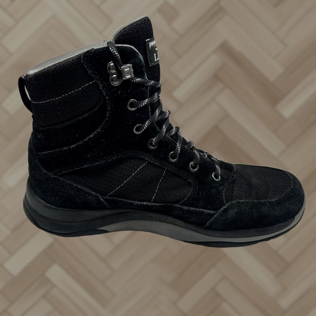 Vintage LL Bean Hiking Boots Mens 9 M Trail Tek Waterproof Insulated 2.5 Mid Lace Black Size US 11 / EU 44 - 1 Thumbnail