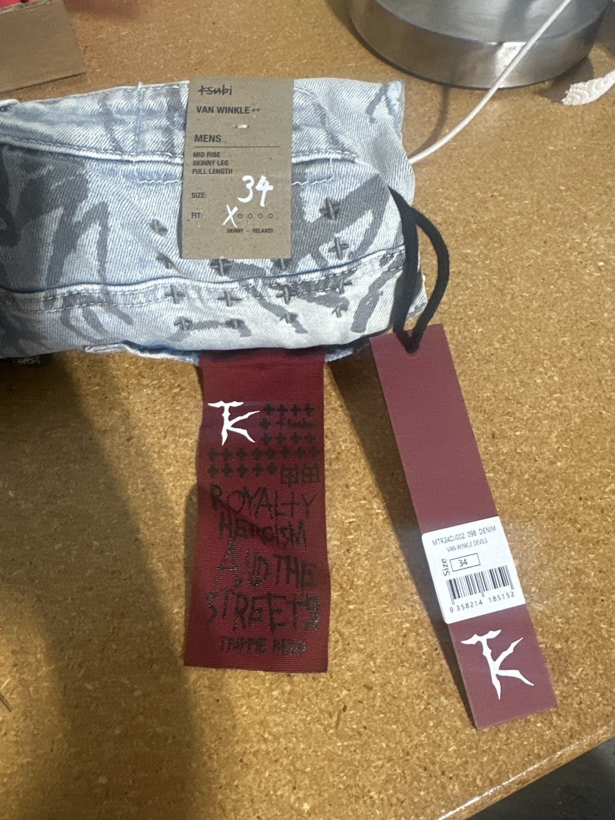 Ksubi Ksubi x Trippie Redd van winkle devils jeans Size US 34 / EU 50 - 7 Thumbnail
