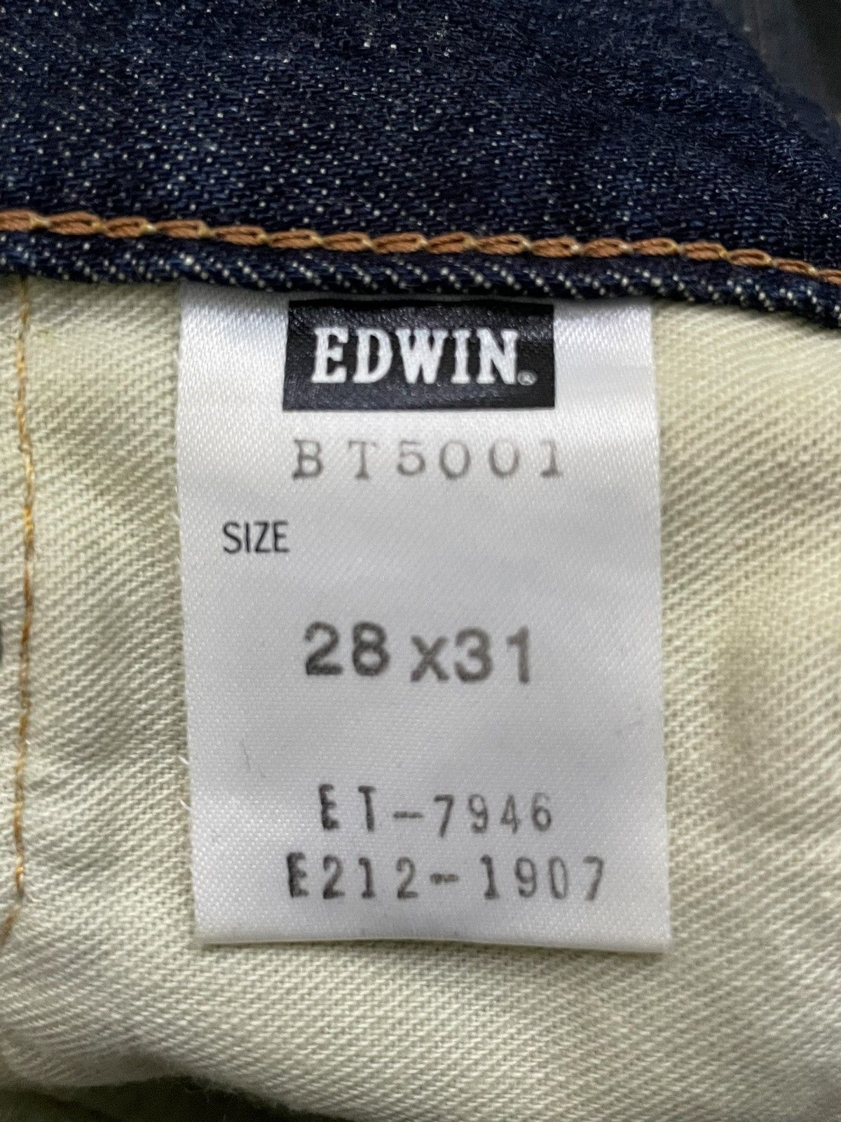 Edwin Edwin 503 Blue Trip Flared Stone Wash Jeans Japan Made Size US 30 / EU 46 - 24 Thumbnail