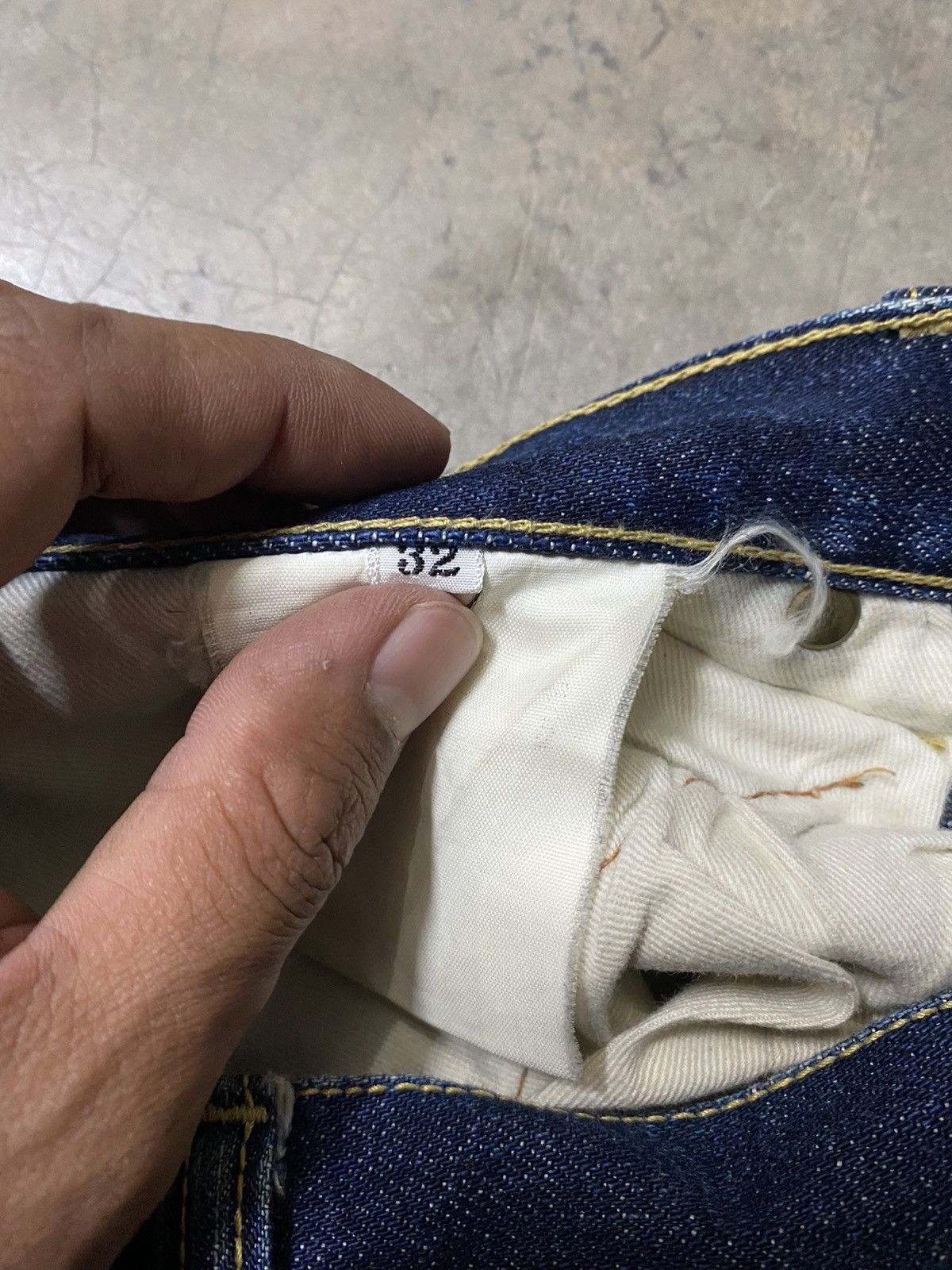 Japanese Brand Vintage Jeans Americana Japan Selvedge Denim Size US 31 - 18 Thumbnail
