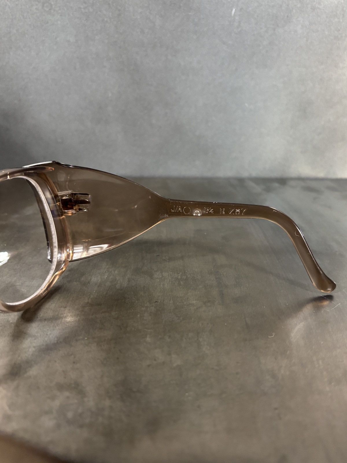 Vintage 1980s Safety Glasses 80s Vintage Sunglasses Protection Large Size ONE SIZE - 9 Thumbnail
