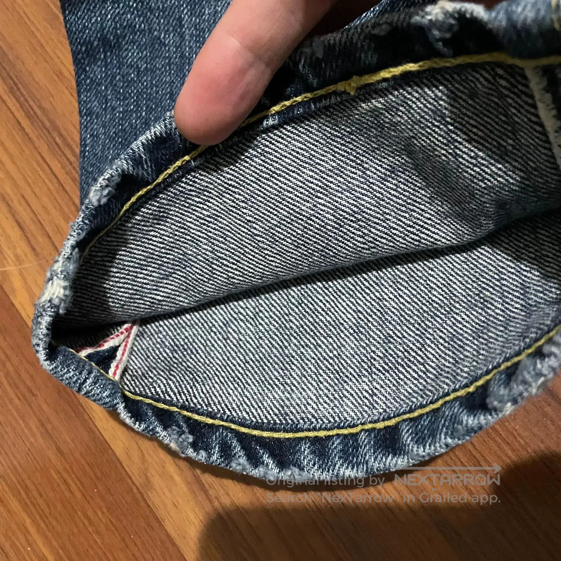 FDMTL FDMTL Patchwork Tiger Stripe Corduroy Jeans. Size US 26 / EU 42 - 6 Thumbnail