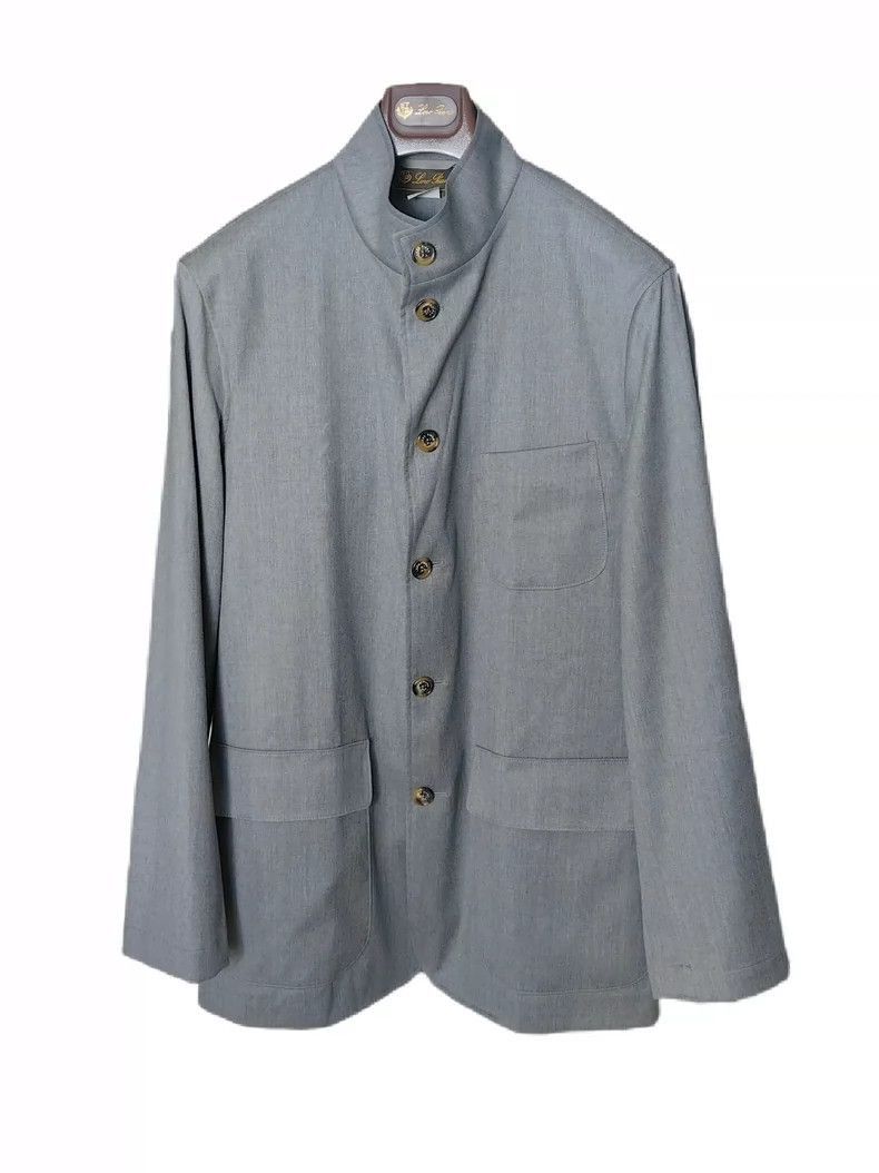 Loro Piana Loro Piana Unstructured Wool Coat-2508 Size US L / EU 52-54 / 3 - 1 Thumbnail