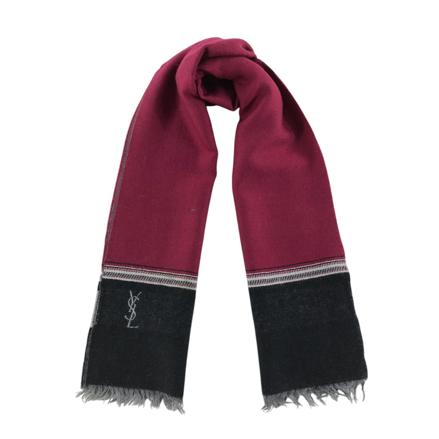 Vintage Yves Saint Laurent Scarf / Muffler / Neckwear - WW2564 Size ONE SIZE - 1 Thumbnail