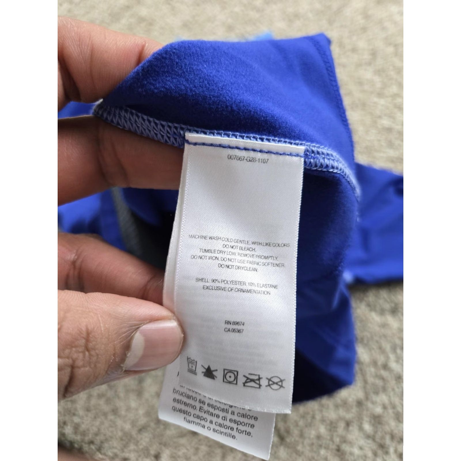 Mountain Hardwear Mountain Hardwear Jacket Womens Medium Blue Stretch Fleece Full Zip Midweight Size M / US 6-8 / IT 42-44 - 6 Thumbnail