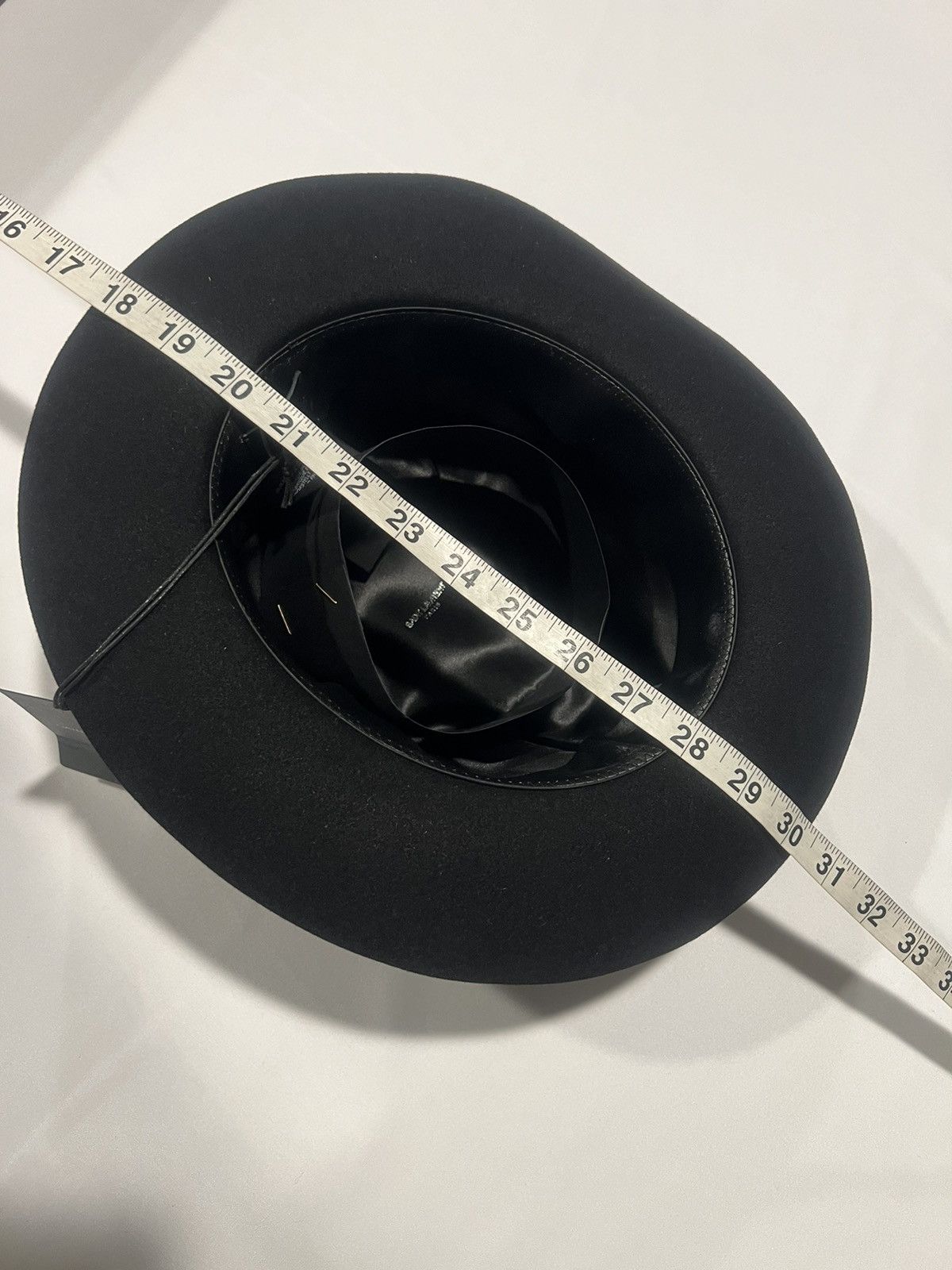 Saint Laurent Paris Saint Laurent mens fedora hat. 58/L Size ONE SIZE - 8 Thumbnail