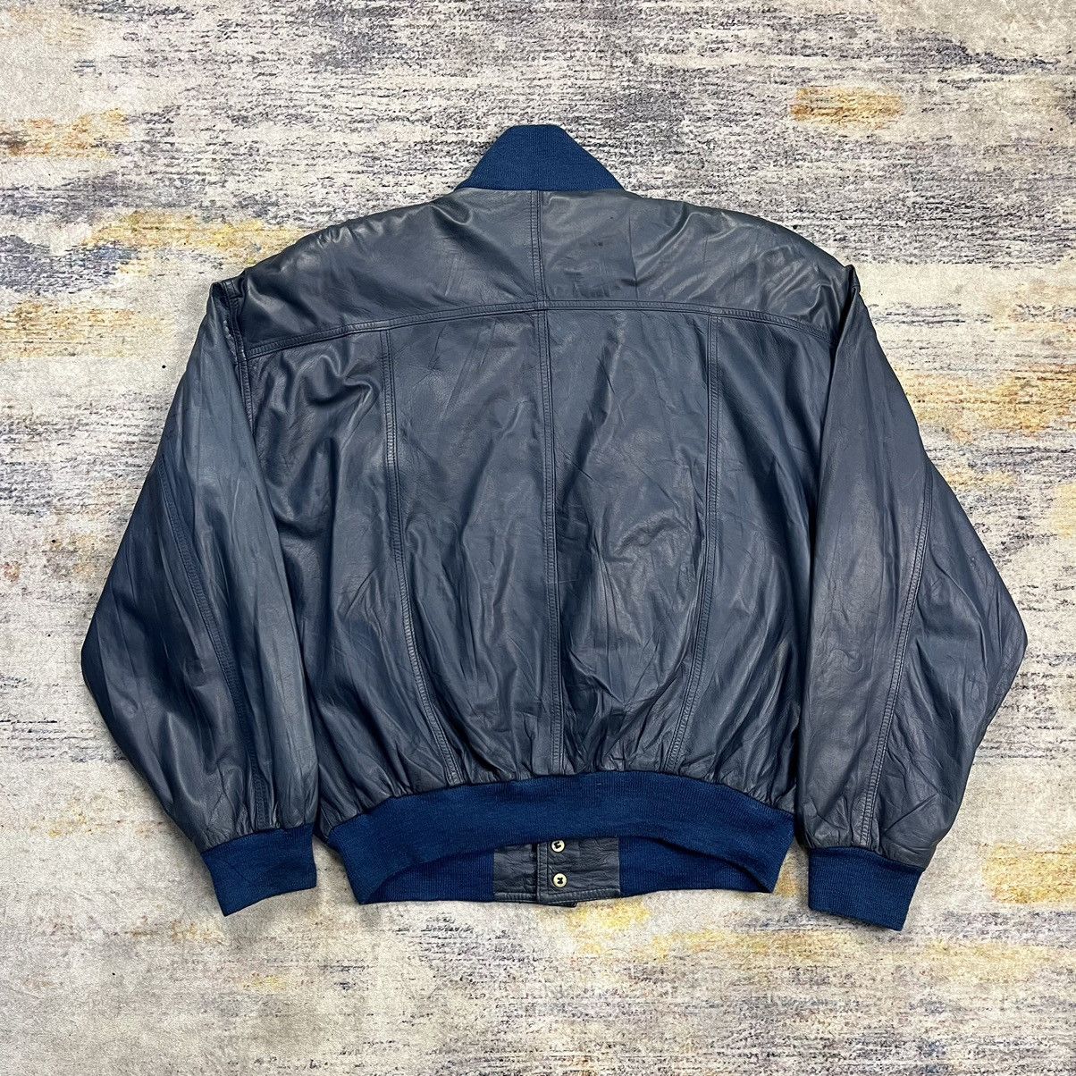 Ruffo Research Vintage 90s Ruffo A1 leather jacket Size US L / EU 52-54 / 3 - 2 Thumbnail