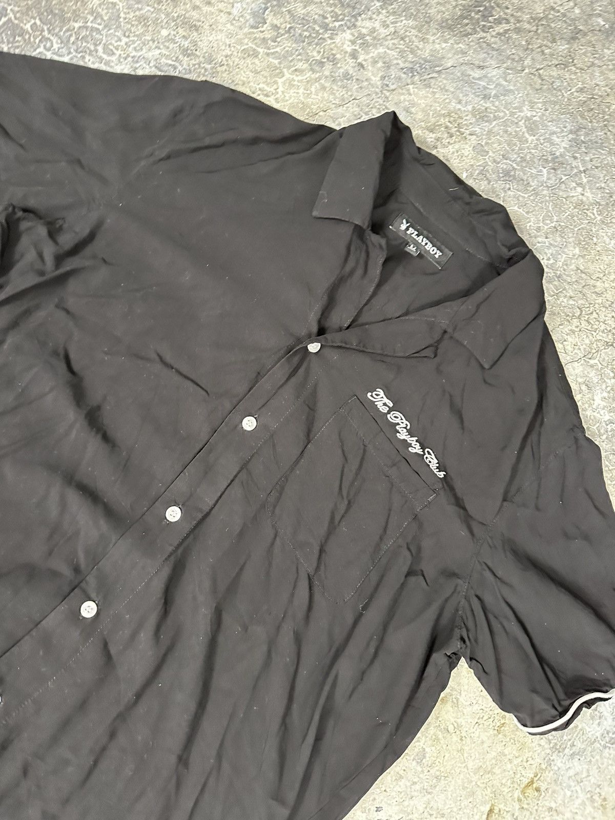 Playboy × Vintage Play Boy Button Up Bowling Shirt Size US M / EU 48-50 / 2 - 2 Thumbnail