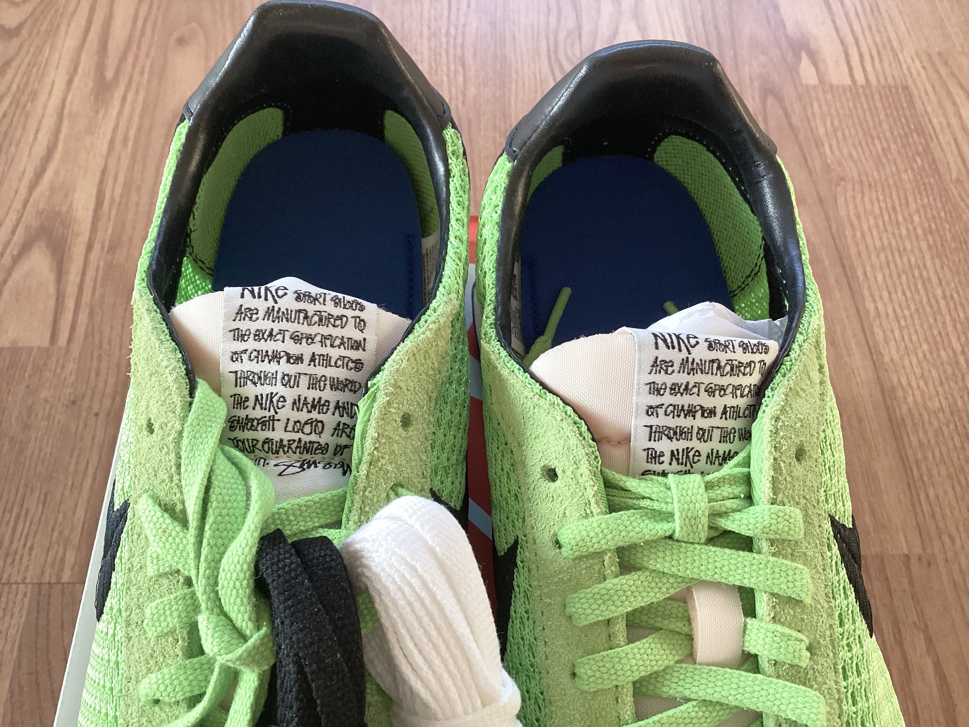 Nike (10.5) Stussy Nike LD-1000 SP Action Green FQ5369-300 Size US 10.5 / EU 43-44 - 3 Thumbnail