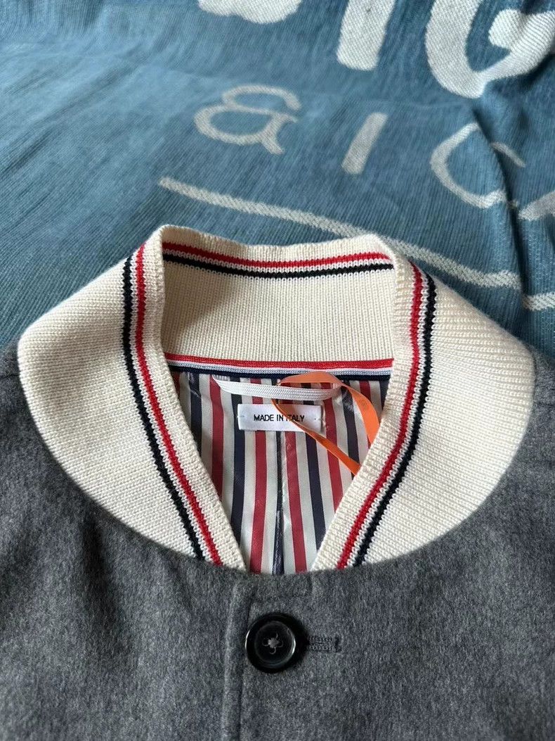 Thom Browne Thom Browne size2 Cashmere patch baseball shirt Size US M / EU 48-50 / 2 - 3 Thumbnail