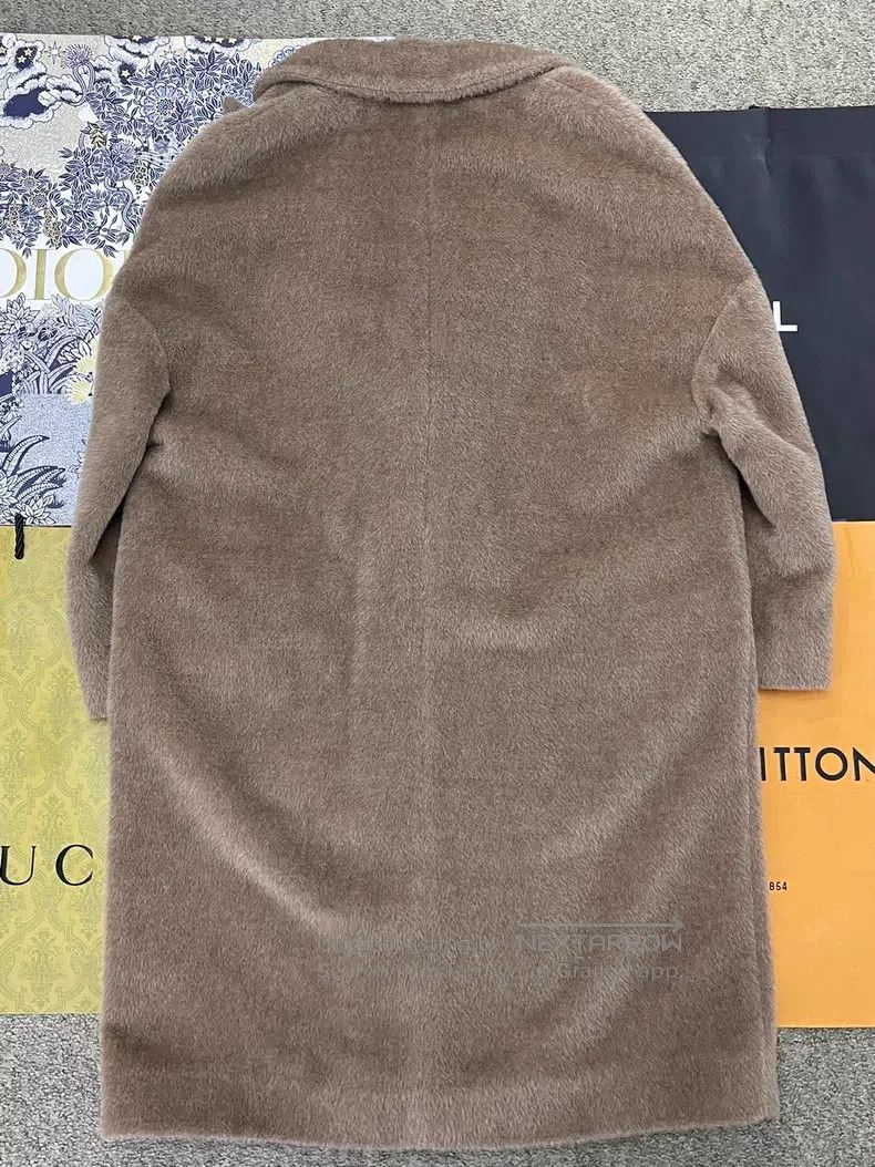 Brunello Cucinelli Brunello Cucinelli Brown Alpaca Wool Greatcoat Size XS / US 0-2 / IT 36-38 - 2 Thumbnail