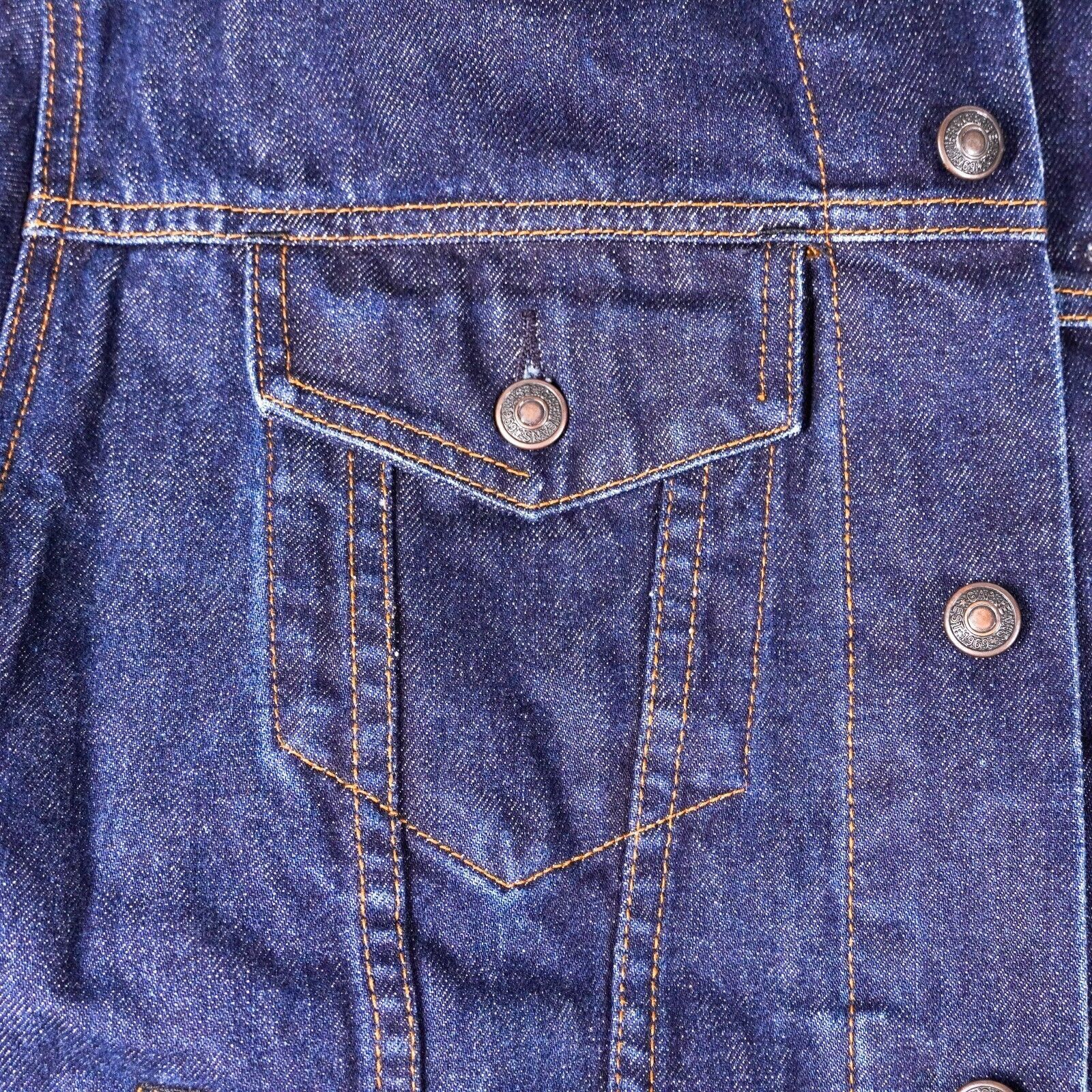 Gap Gap Blue Denim Jean Jacket Button Coat Cotton Long Shirt Med Size M / US 6-8 / IT 42-44 - 6 Thumbnail