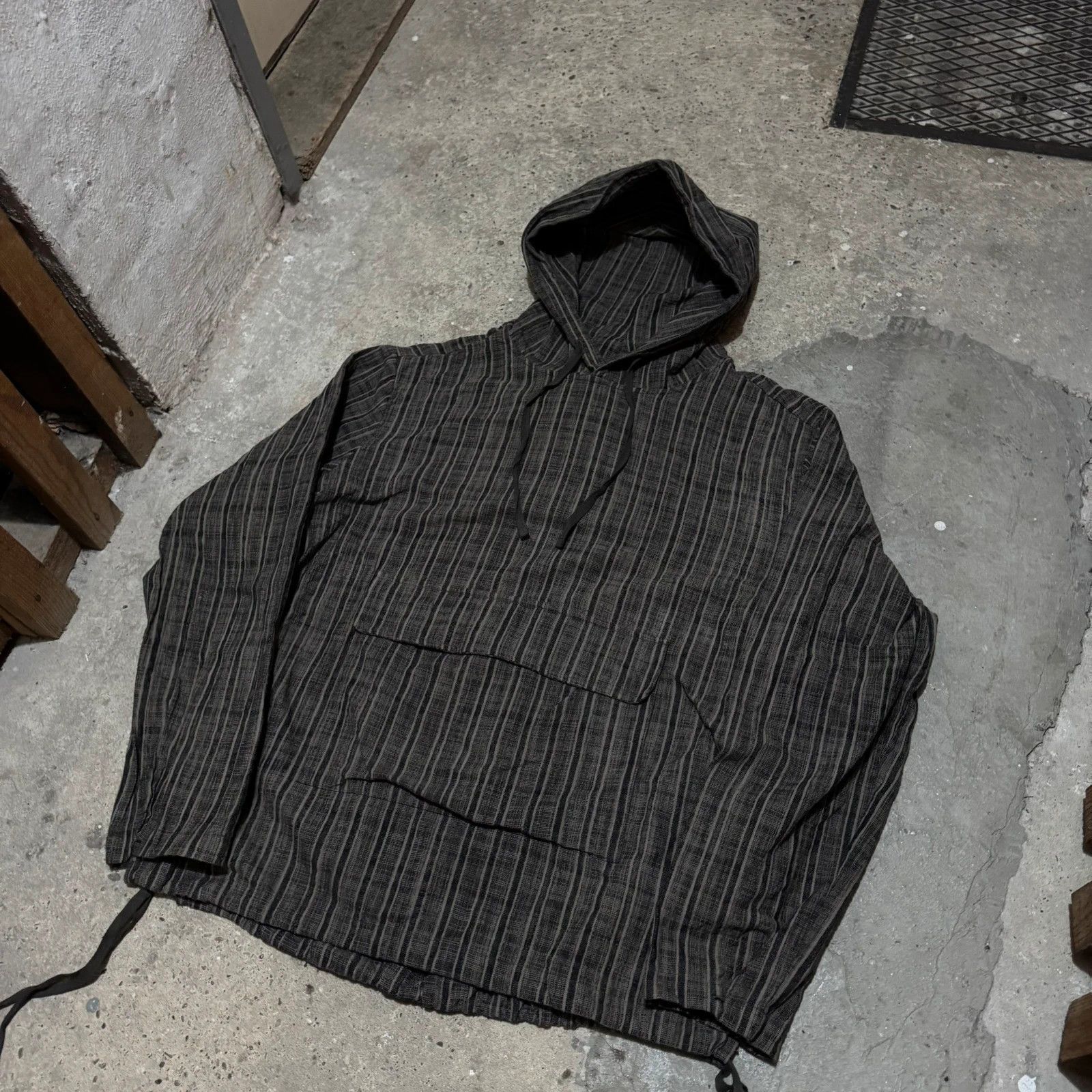 Evan Kinori Evan Kinori stripped dyed cotton anorak Size US M / EU 48-50 / 2 - 2 Thumbnail