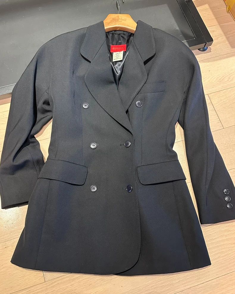 Kenzo KENZO Black suit jacket Size M / US 6-8 / IT 42-44 - 2 Thumbnail