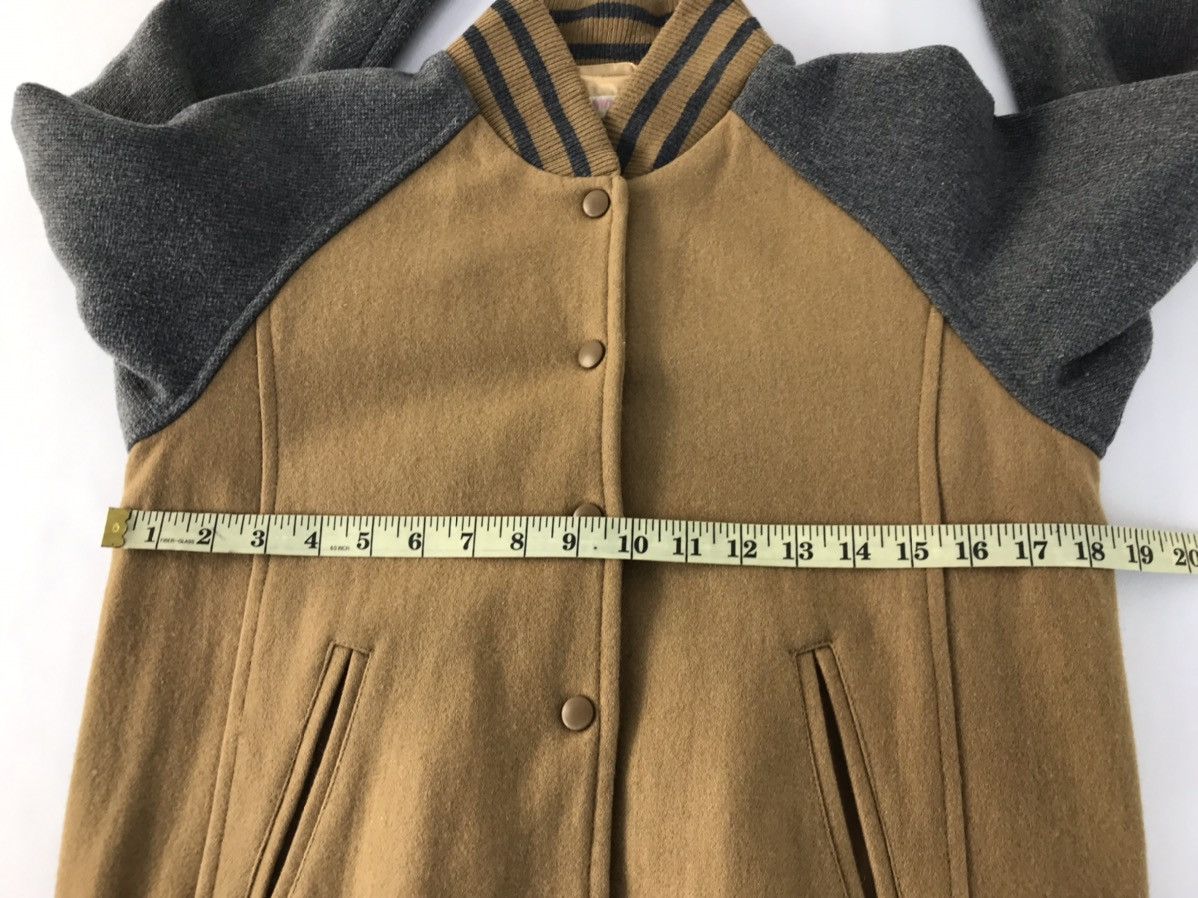 Japanese Brand Vintage Browny Varsity Jacket Double Pocket Snap Button Size S / US 4 / IT 40 - 11 Thumbnail