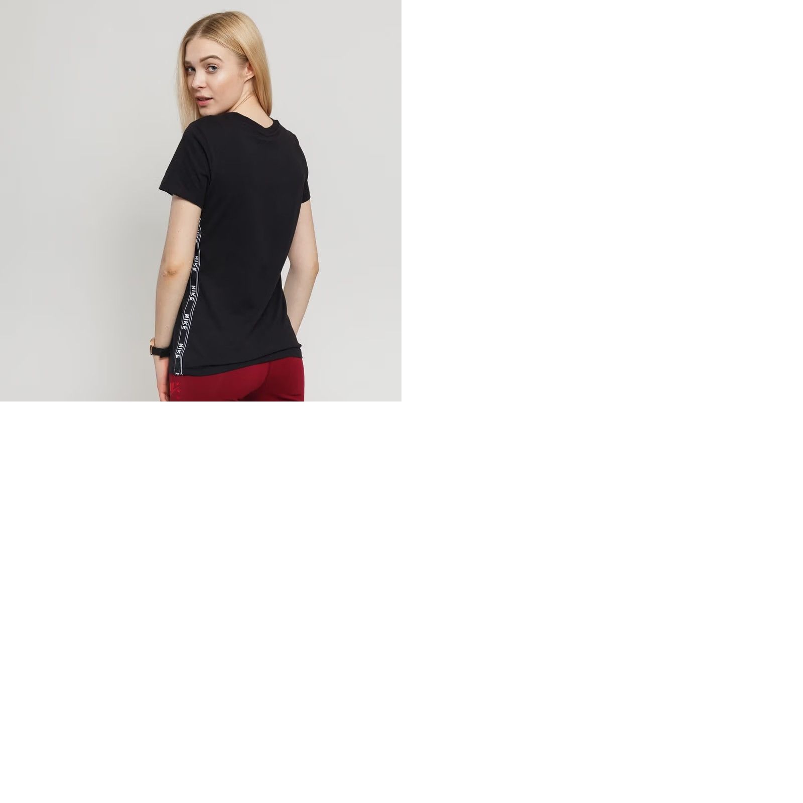 Nike NIKE Shirt Women T-Shirt Jersey Tee 2019 Casual Size M Black and White Logo Short Sleeve Vintage No Size M / US 6-8 / IT 42-44 - 9 Thumbnail