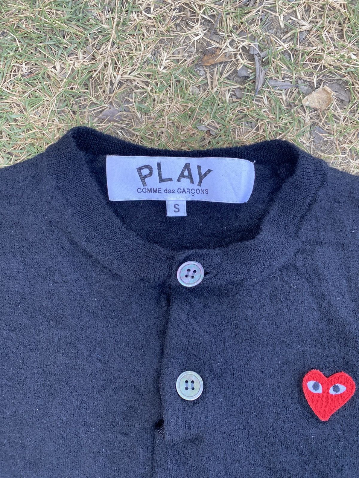 Comme des Garcons Comme Des Garçons Play heart-patch cardigan unisex Size US S / EU 44-46 / 1 - 5 Thumbnail