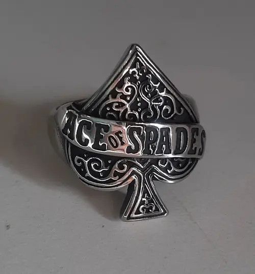 Vintage Saint Laurent Paris Silver Stamp Ring Size ONE SIZE - 4 Thumbnail