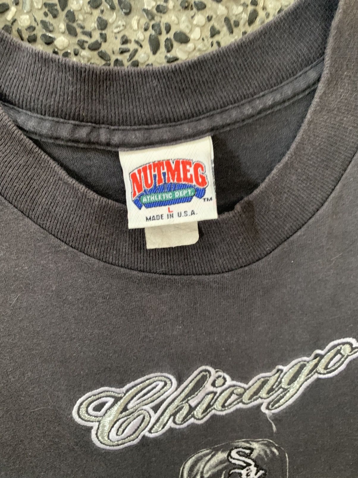 MLB Vintage 90s Chicago White Sox MLB Nutmeg T shirt Size US L / EU 52-54 / 3 - 9 Thumbnail