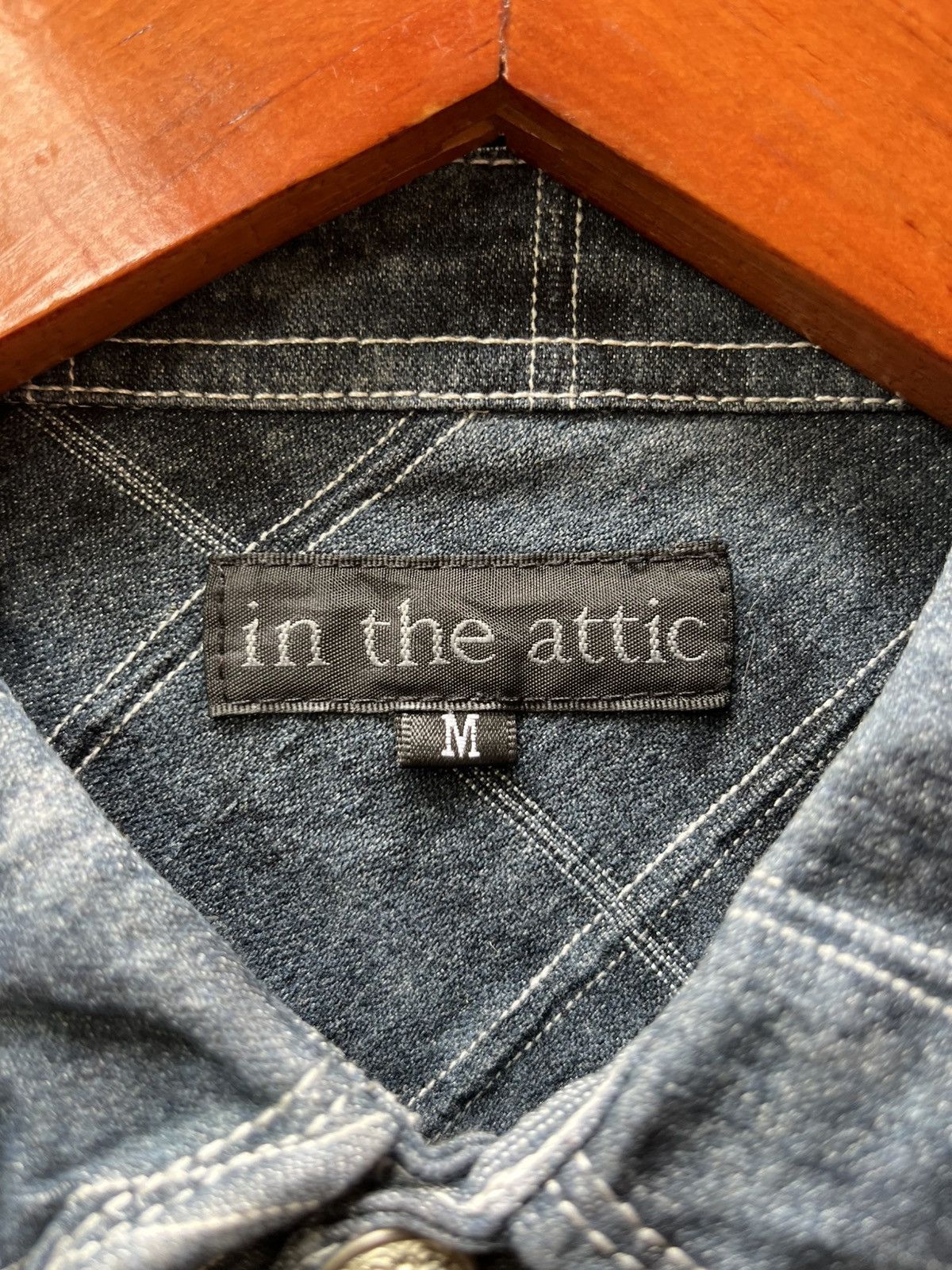 Japanese Brand In the attic Denim Smoke dye Size US M / EU 48-50 / 2 - 4 Thumbnail