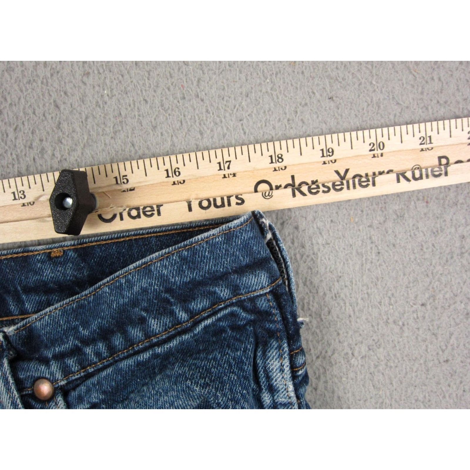 Wrangler Wrangler Jeans Wrangler 937 Slim Fit Jeans Cowboy Cut Western 38 x 32 Mens Blue Denim 5-Pocket Vintage Wrangler Cowboy Cut Mens Jeans Size US 38 / EU 54 - 6 Thumbnail
