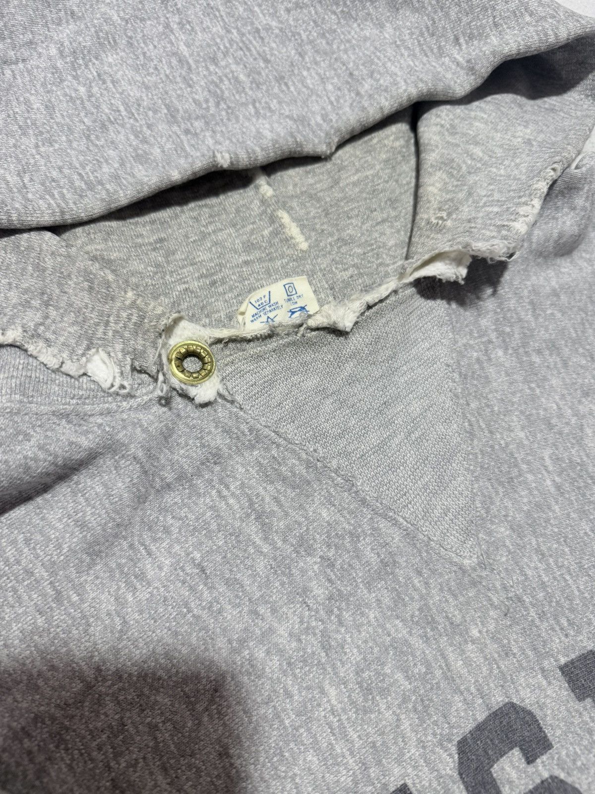 Champion Vintage 80s Champion Reverse weave USMA water ink hoodie Size US L / EU 52-54 / 3 - 4 Thumbnail