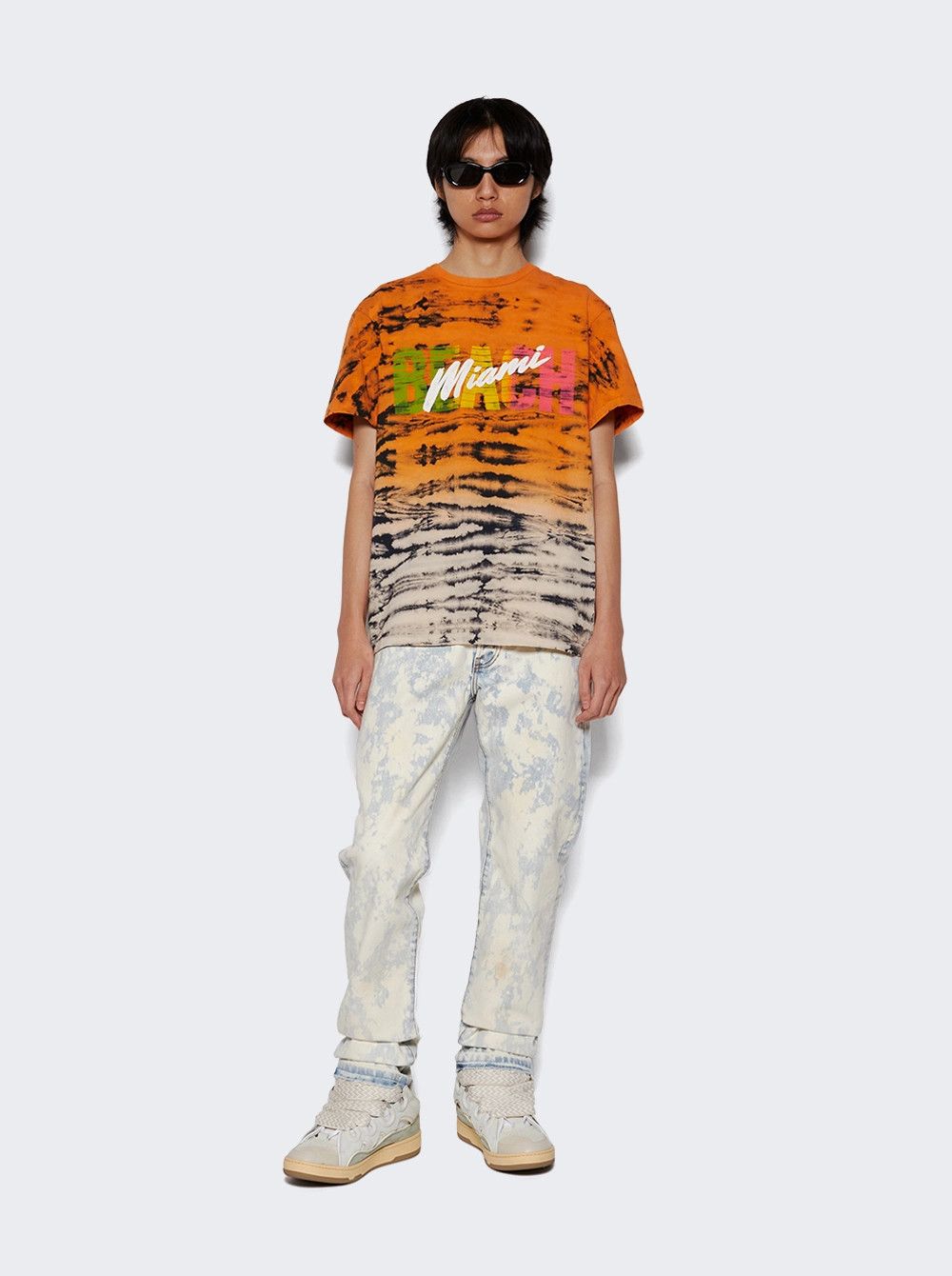 Gallery Dept. o1gr1nt0426 Surf Side Wash 5001 Jeans in Indigo/White Size US 40 / EU 56 - 2 Thumbnail