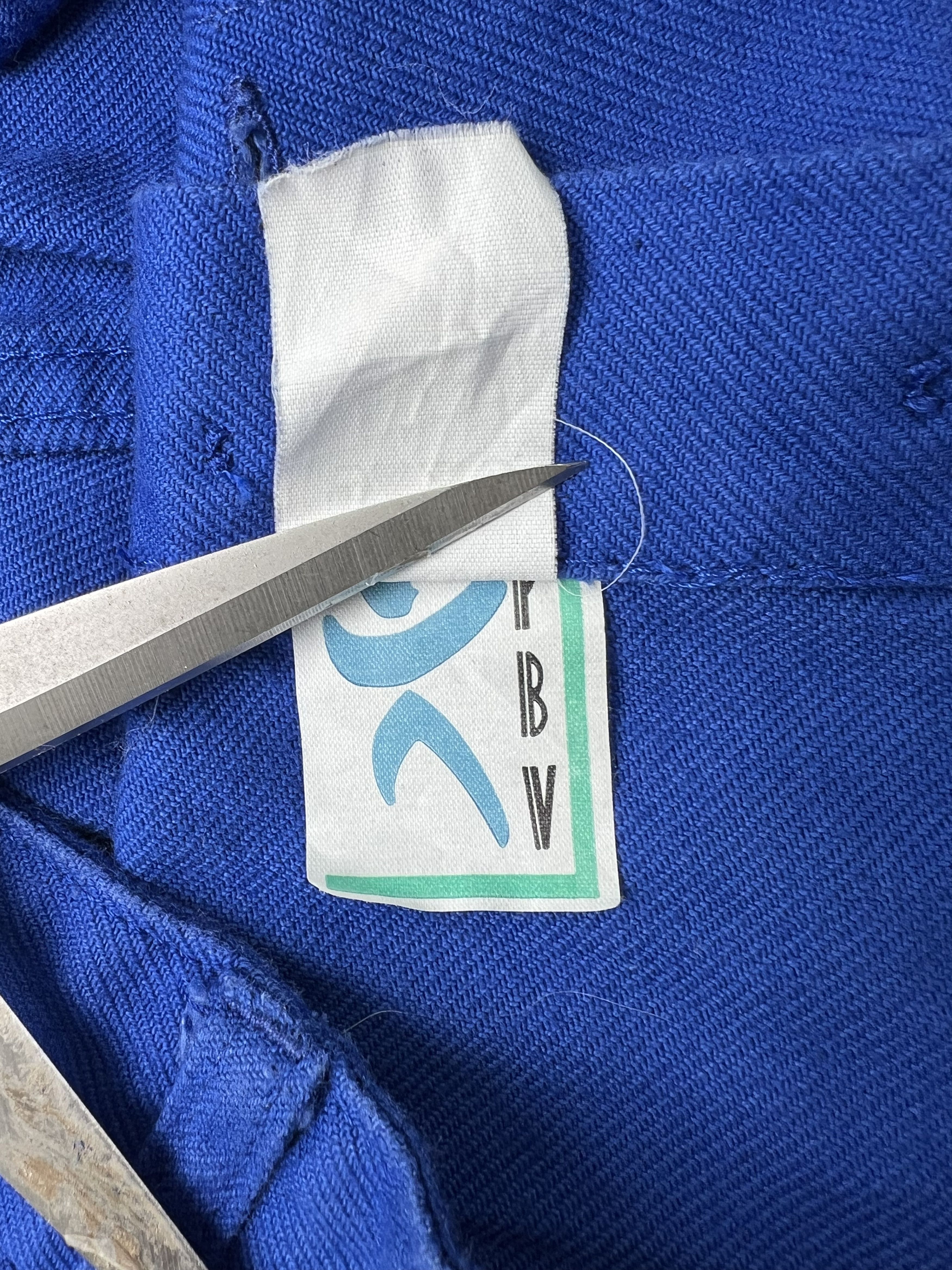 Vintage French Workwear Bleu De Travail Vintage Work Pants Size US 28 / EU 44 - 4 Thumbnail