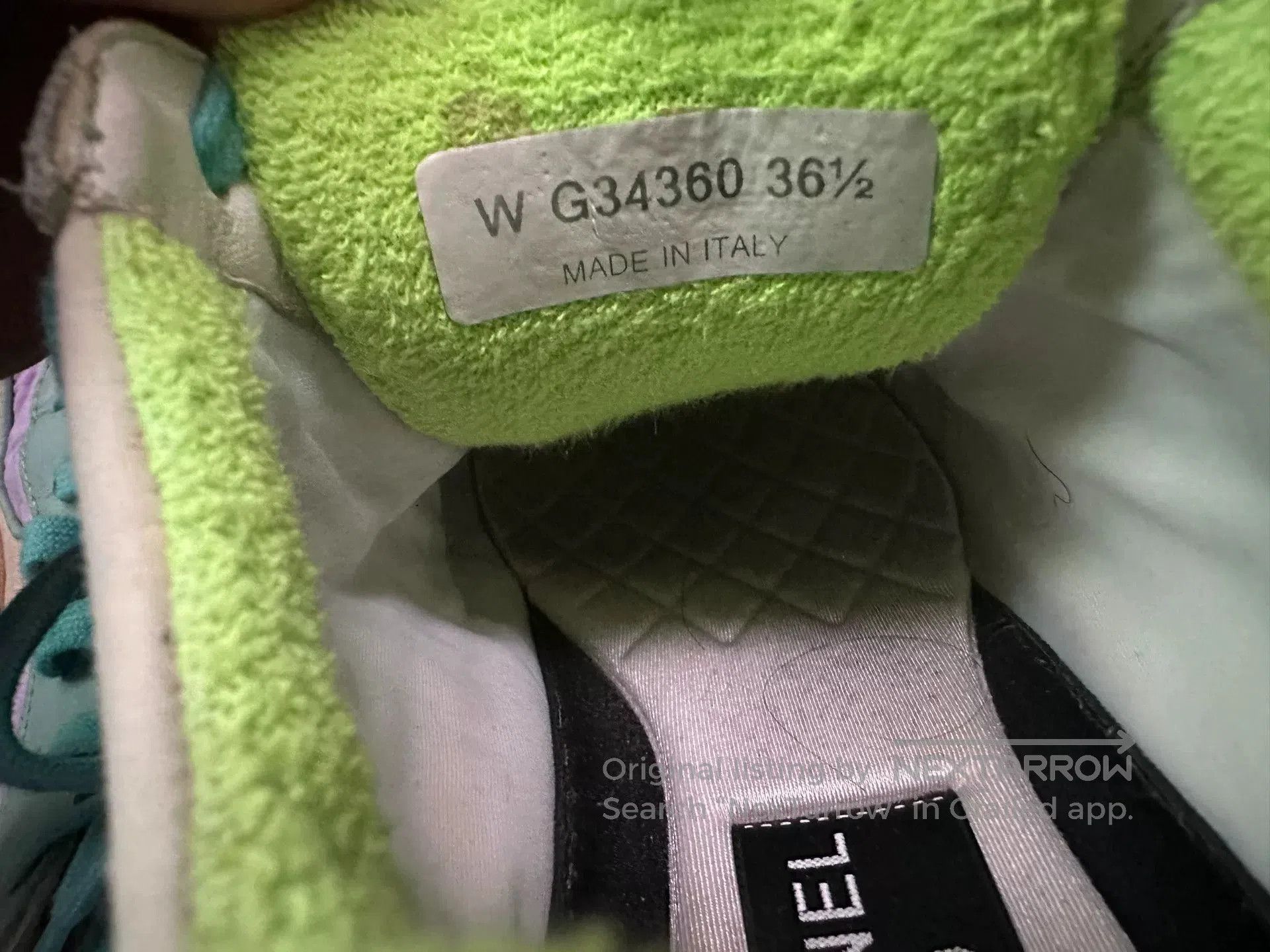 Chanel chanel purple athletic sneakers size 36.5. Size US 6 / IT 36 - 3 Thumbnail