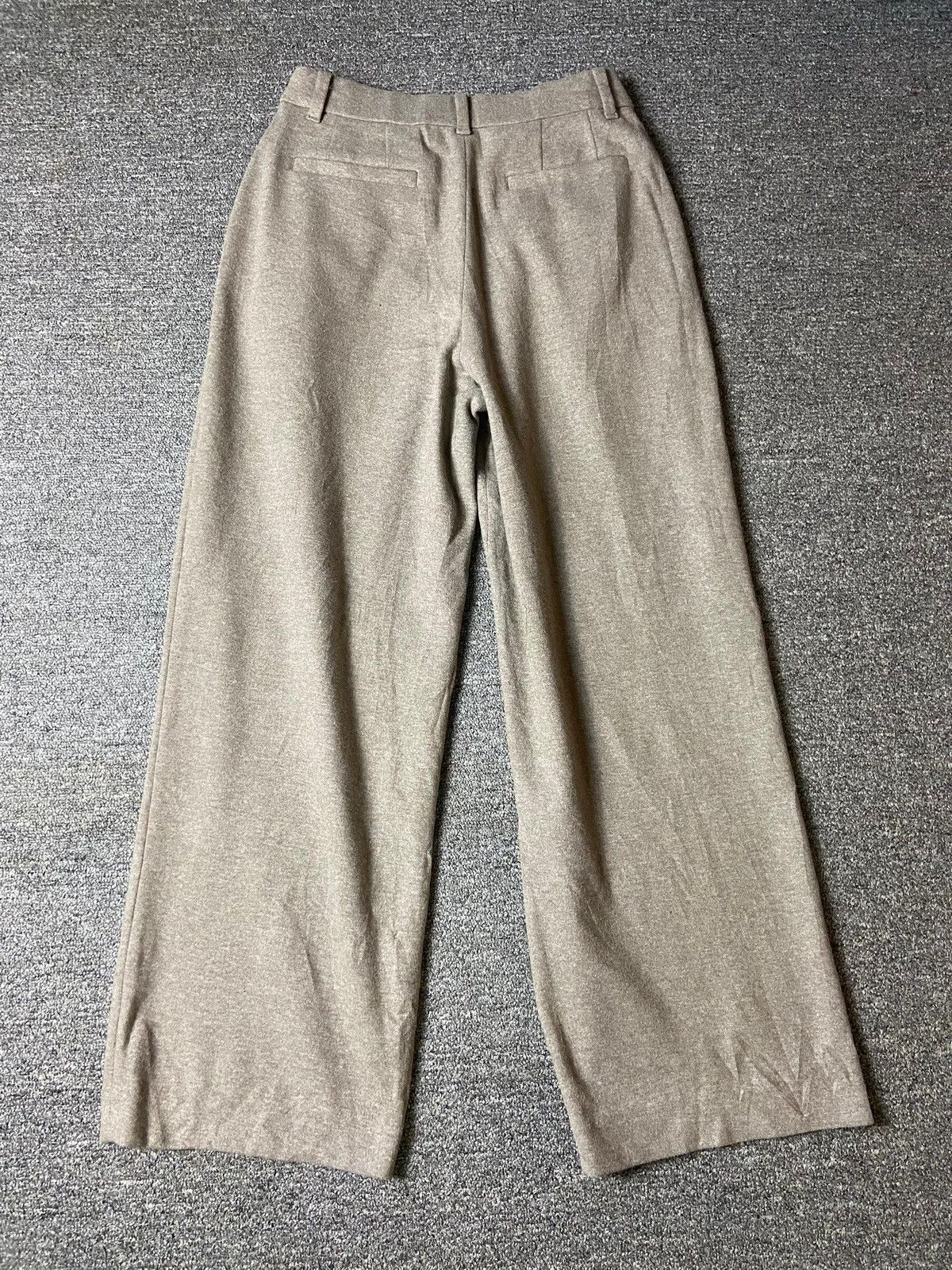 Japanese Brand × Uniqlo × Vintage Uniqlo Comptoir des Cotonniers Pleated Wide Leg Pants (119) Size US 27 - 7 Thumbnail