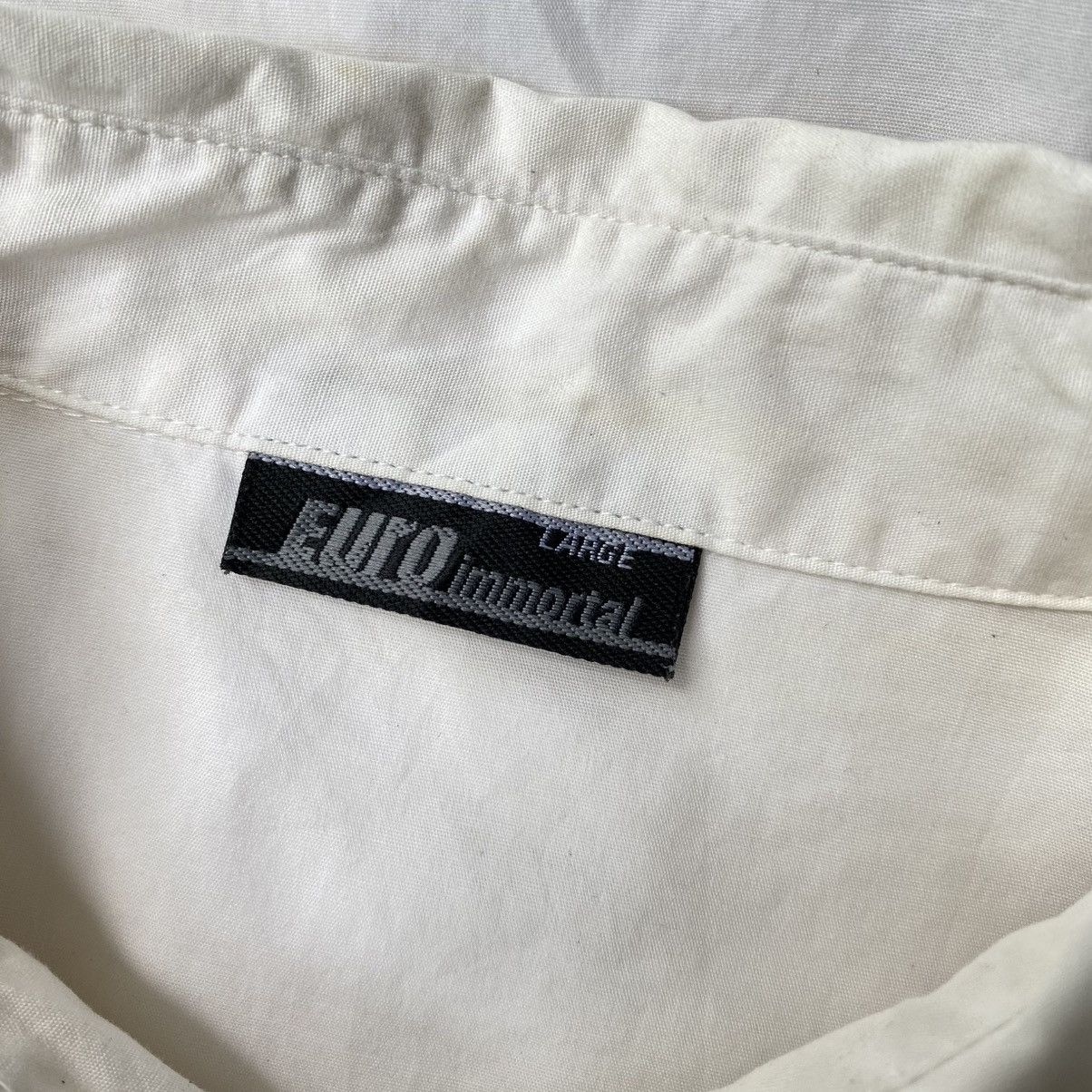 Designer EURO immortal Y2K Punk Smoking Concert Typography Shirt Size L / US 10 / IT 46 - 11 Thumbnail