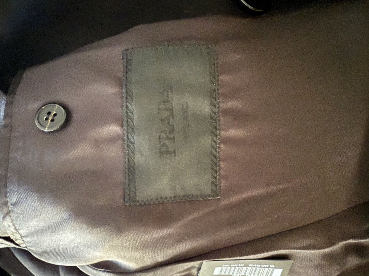 Prada Prada double - breasted virgin wool overcoat Size US M / EU 48-50 / 2 - 6 Thumbnail