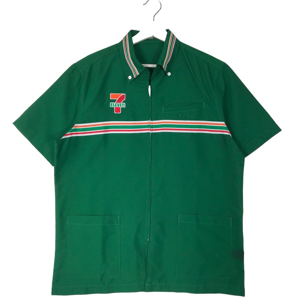 Designer 💥 7ELEVEN WORK ZIPPER SHIRTS Size US L / EU 52-54 / 3 - 2 Thumbnail