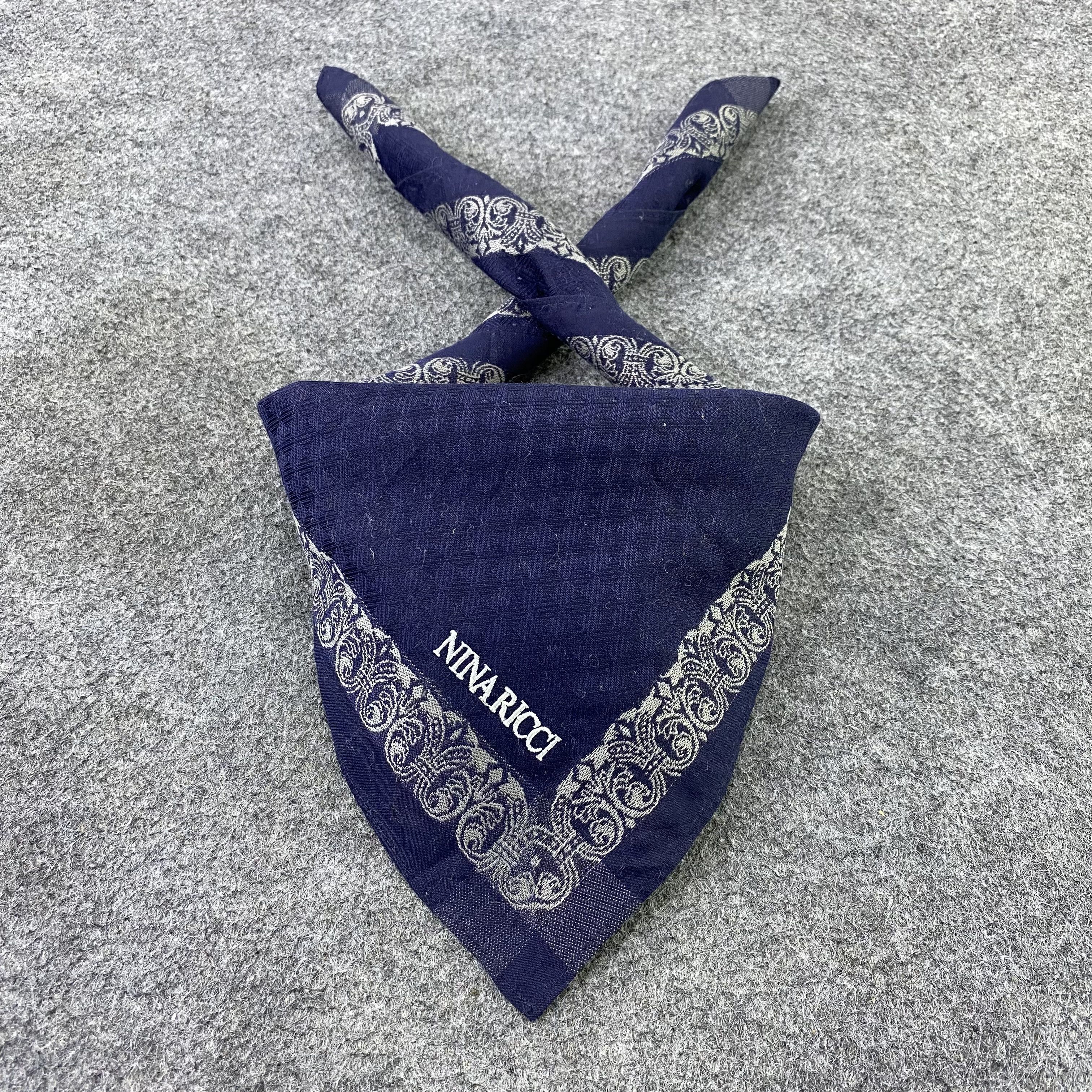 Designer Nina Ricci Handkerchief / Bandana / Neckerchief -B635 Size ONE SIZE - 2 Thumbnail