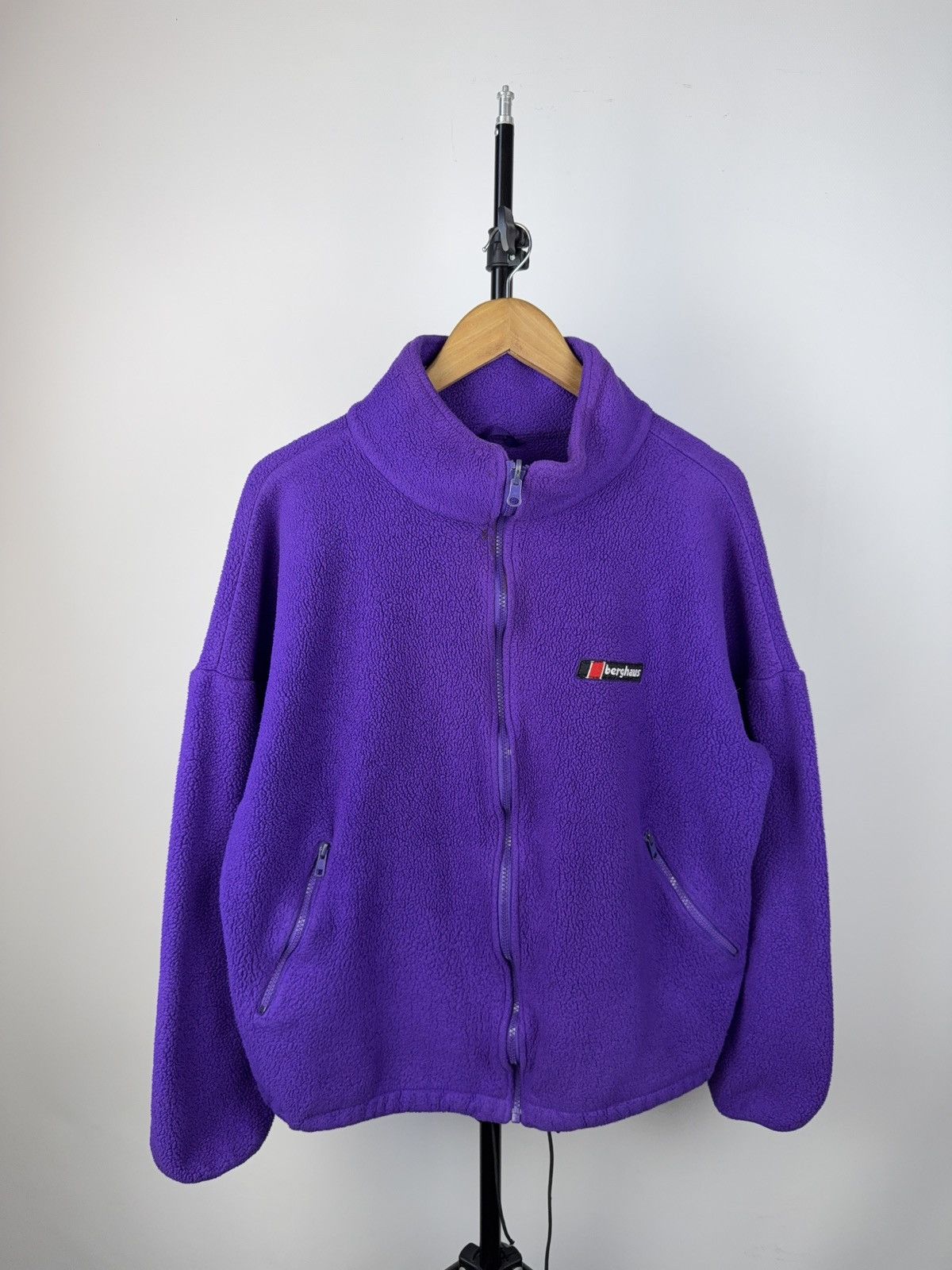 Berghaus × Vintage Outdoor Berghaus Vintage 90s Sherpa Fleece Zip Jacket Size US M / EU 48-50 / 2 - 3 Thumbnail